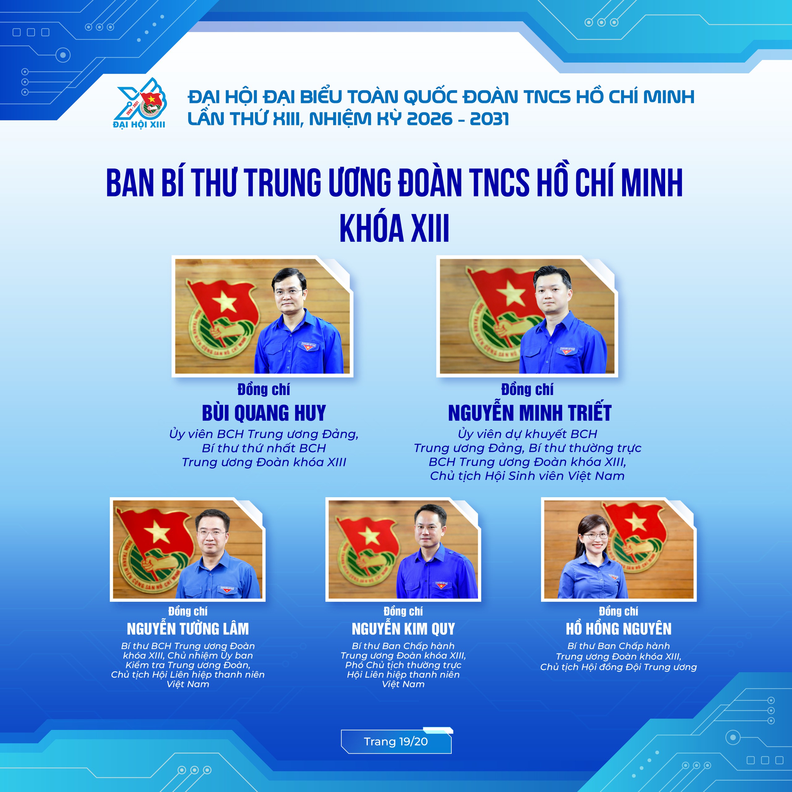 C&ocirc;ng bố bộ infographic về kết quả Đại hội Đo&agrave;n to&agrave;n quốc lần thứ XIII- Ảnh 19.