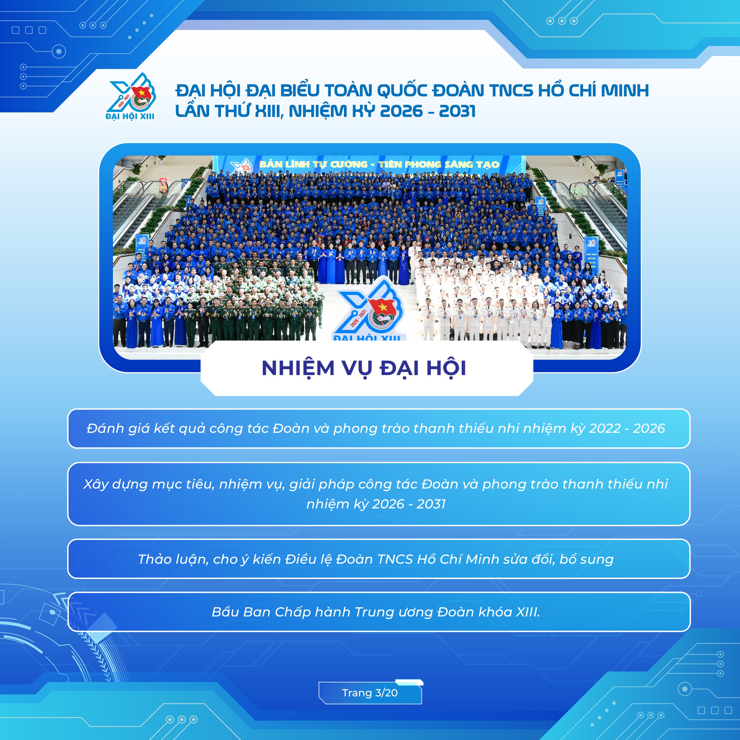 C&ocirc;ng bố bộ infographic về kết quả Đại hội Đo&agrave;n to&agrave;n quốc lần thứ XIII- Ảnh 3.