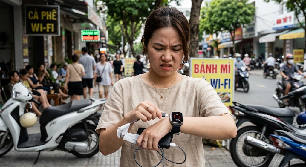 Vì sao smartwatch vẫn chưa dùng cổng USB-C? - Ảnh 1.