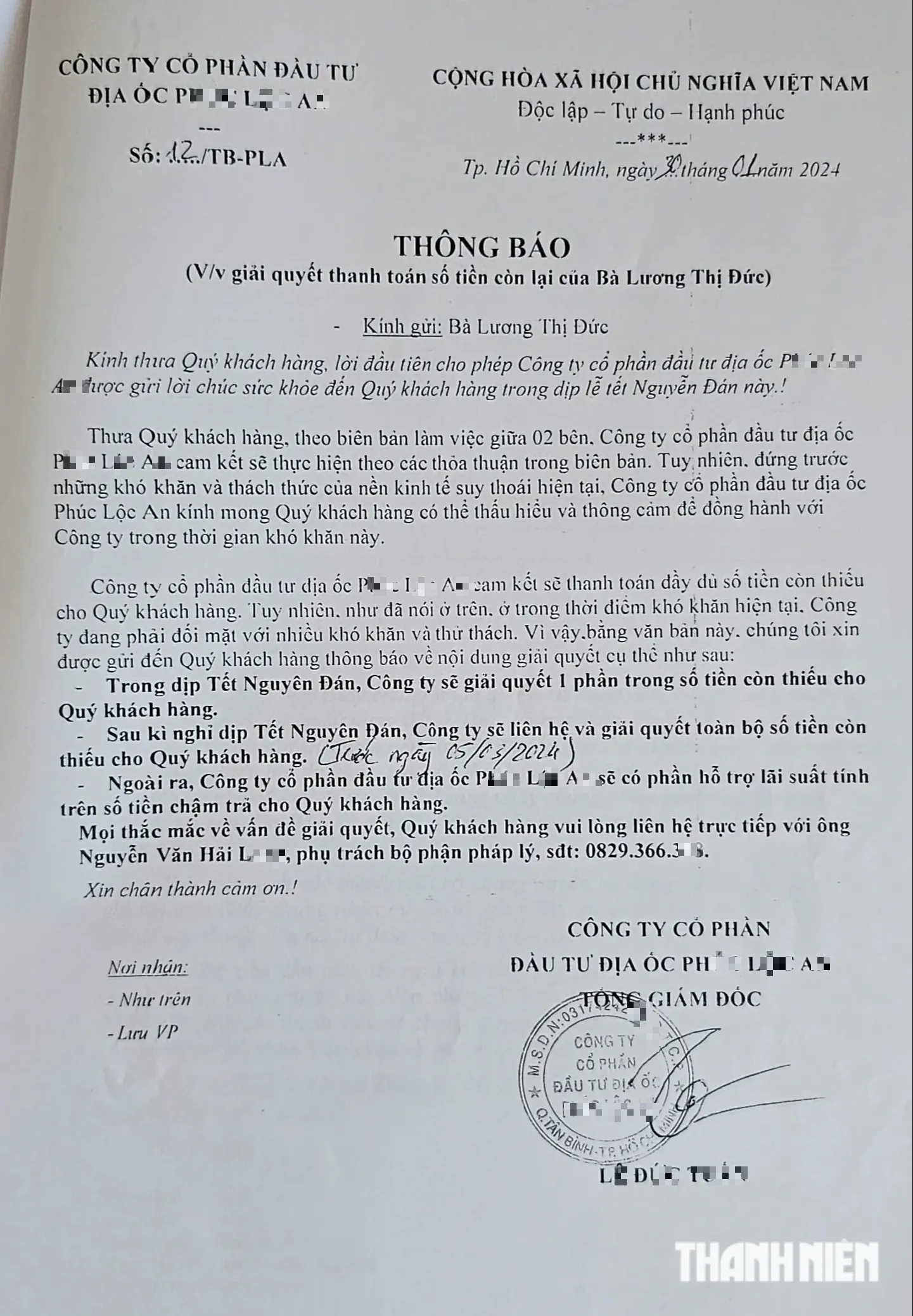 Người phụ nữ 72 tuổi ở TP.HCM tố công ty địa ốc dựng cảnh lừa đảo- Ảnh 3.