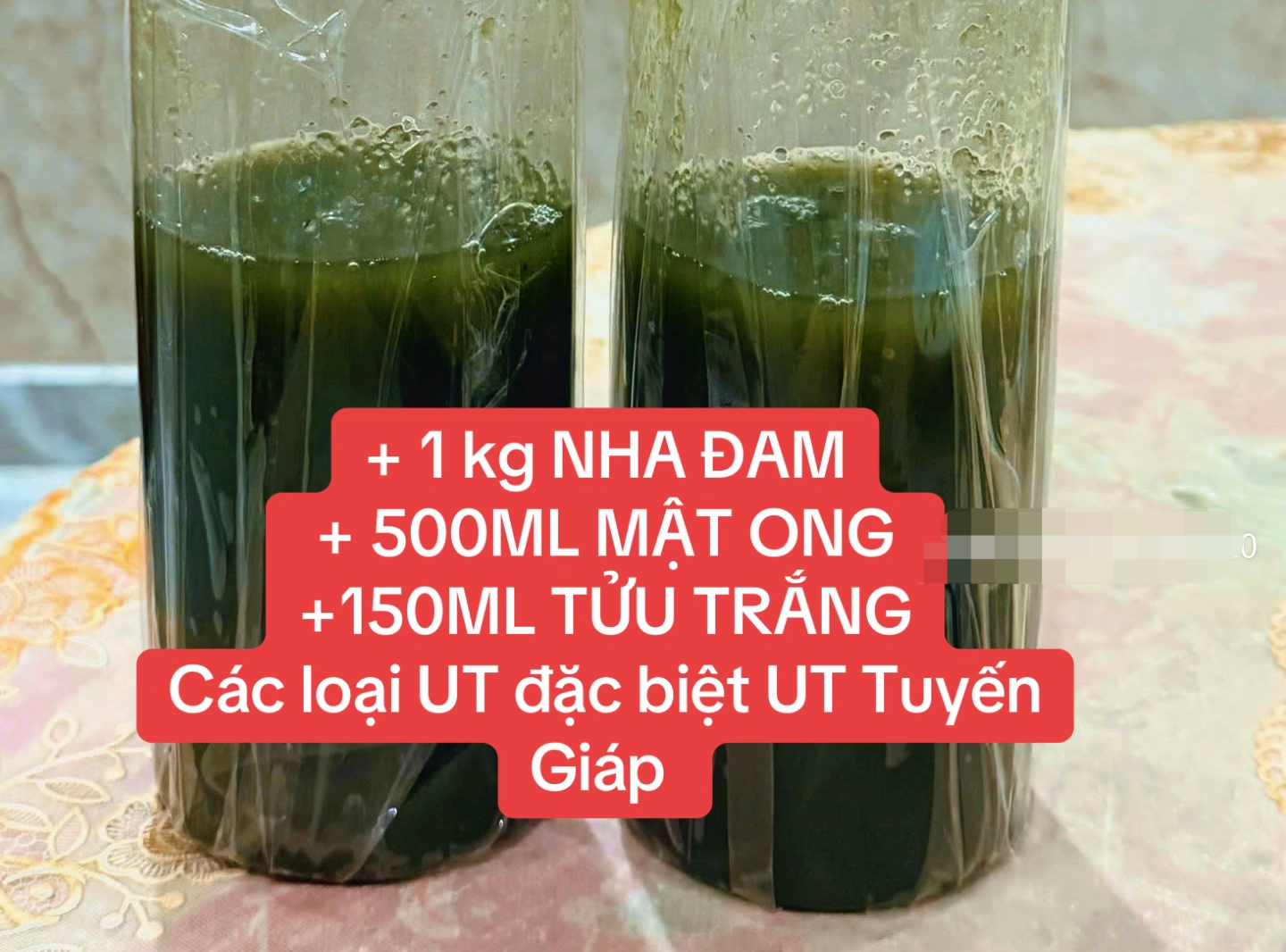 Nha đam, mật ong pha rượu trắng có thực sự 'trị' được ung thư? - Ảnh 1.