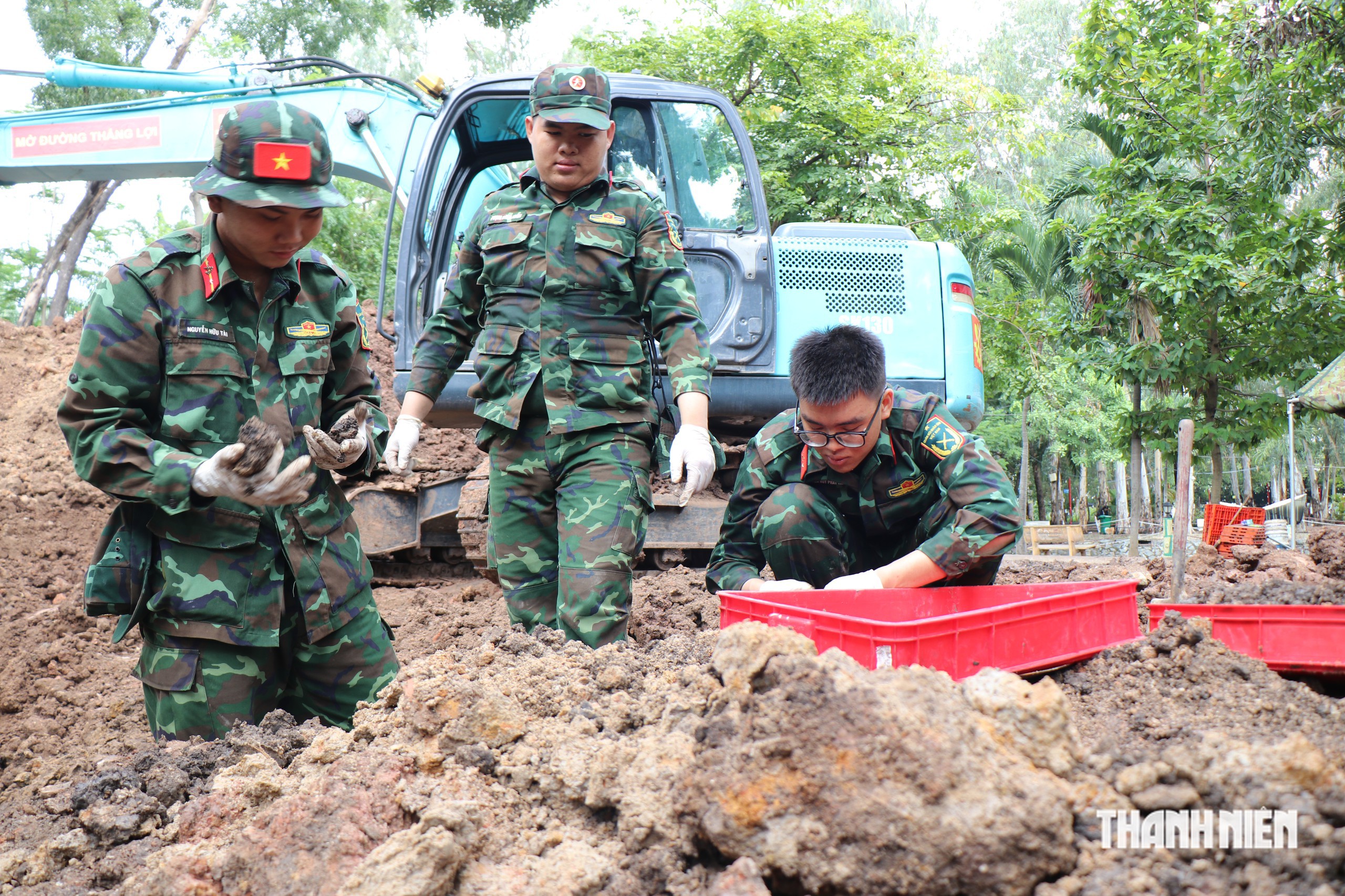 Công viên Lê Thị Riêng: Đã quy tập 160 hài cốt liệt sĩ- Ảnh 1.
