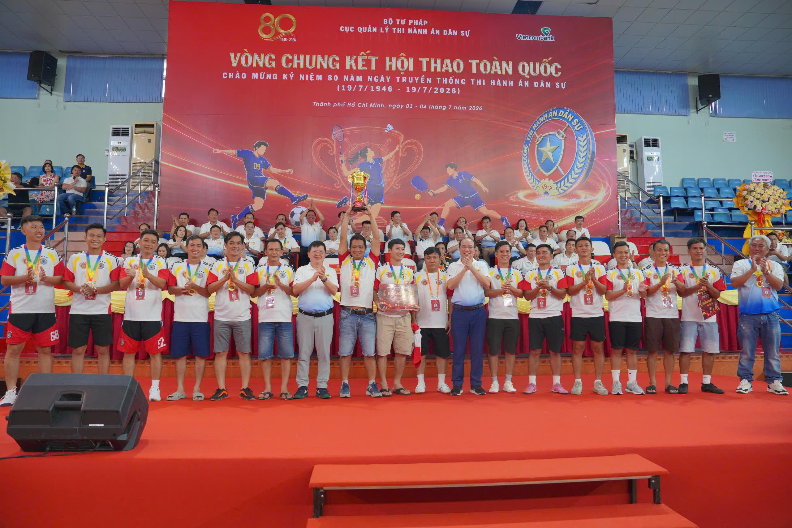 34 tỉnh, thành tranh tài tại hội thao chào mừng 80 năm Thi hành án dân sự - Ảnh 5.