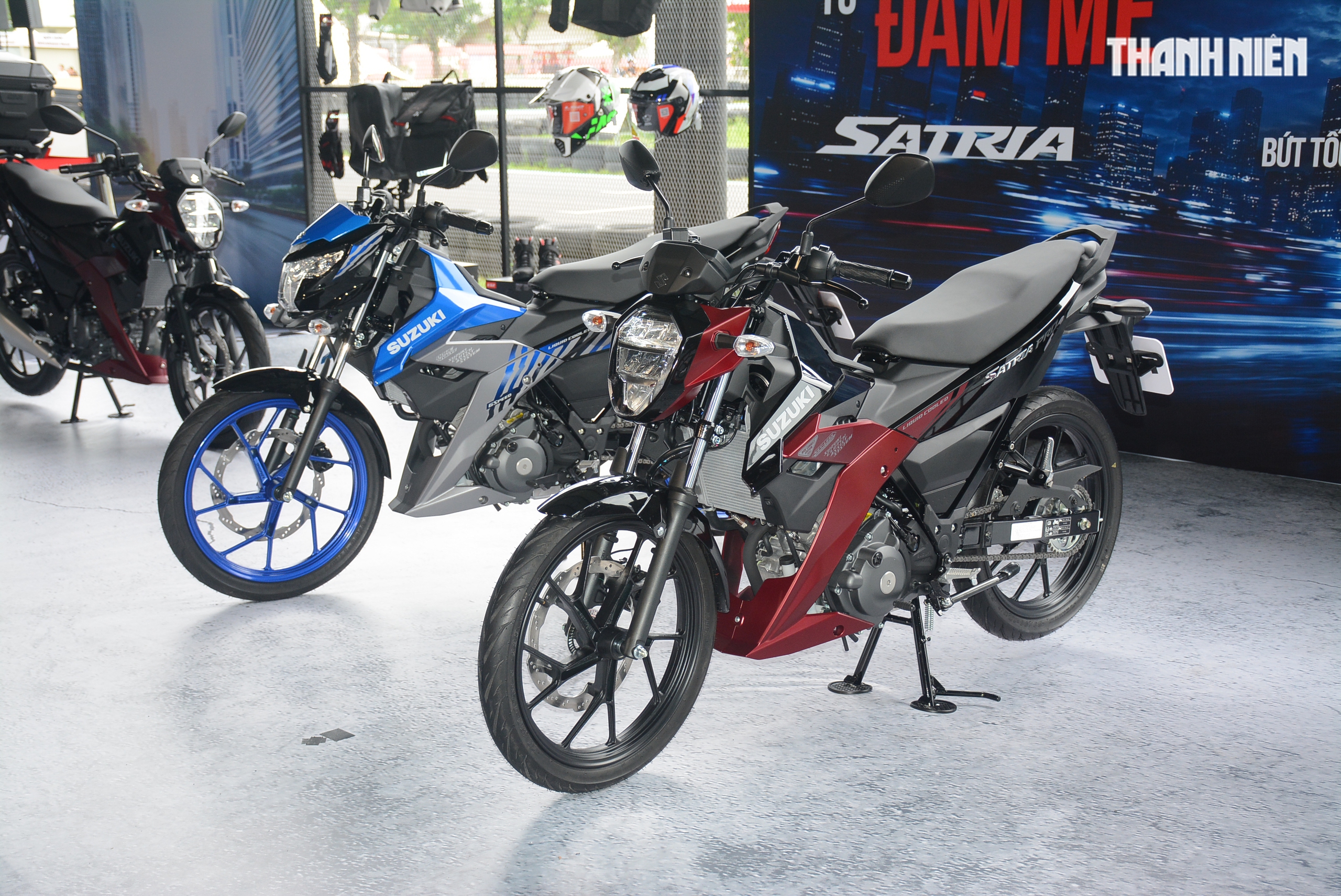 Xe côn tay Suzuki Satria 2026 về Việt Nam 2 phiên bản, giá từ 54,5 triệu đồng- Ảnh 1.