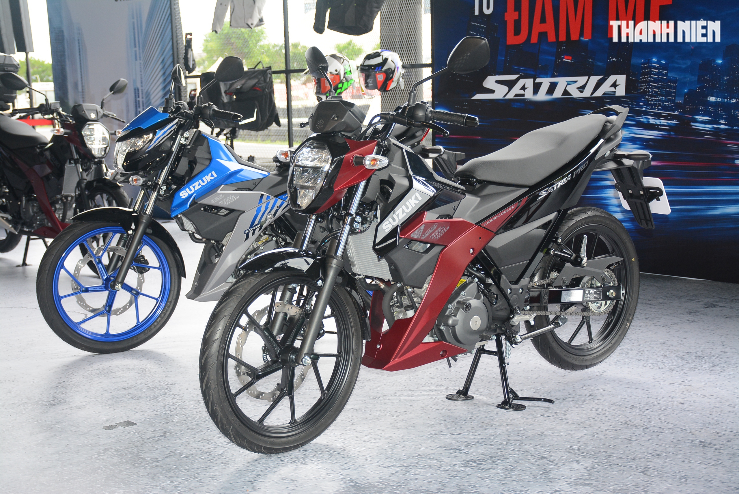 Giá gần 60 triệu, Suzuki Satria Pro có gì để cạnh tranh Yamaha Exciter, Honda Winner? - Ảnh 2.