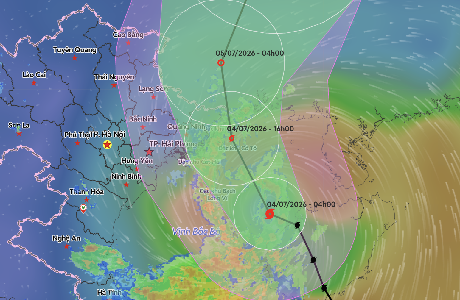 Bão số 1 (bão Maysak) giật cấp 11, đang hướng vào Móng Cái- Ảnh 1.