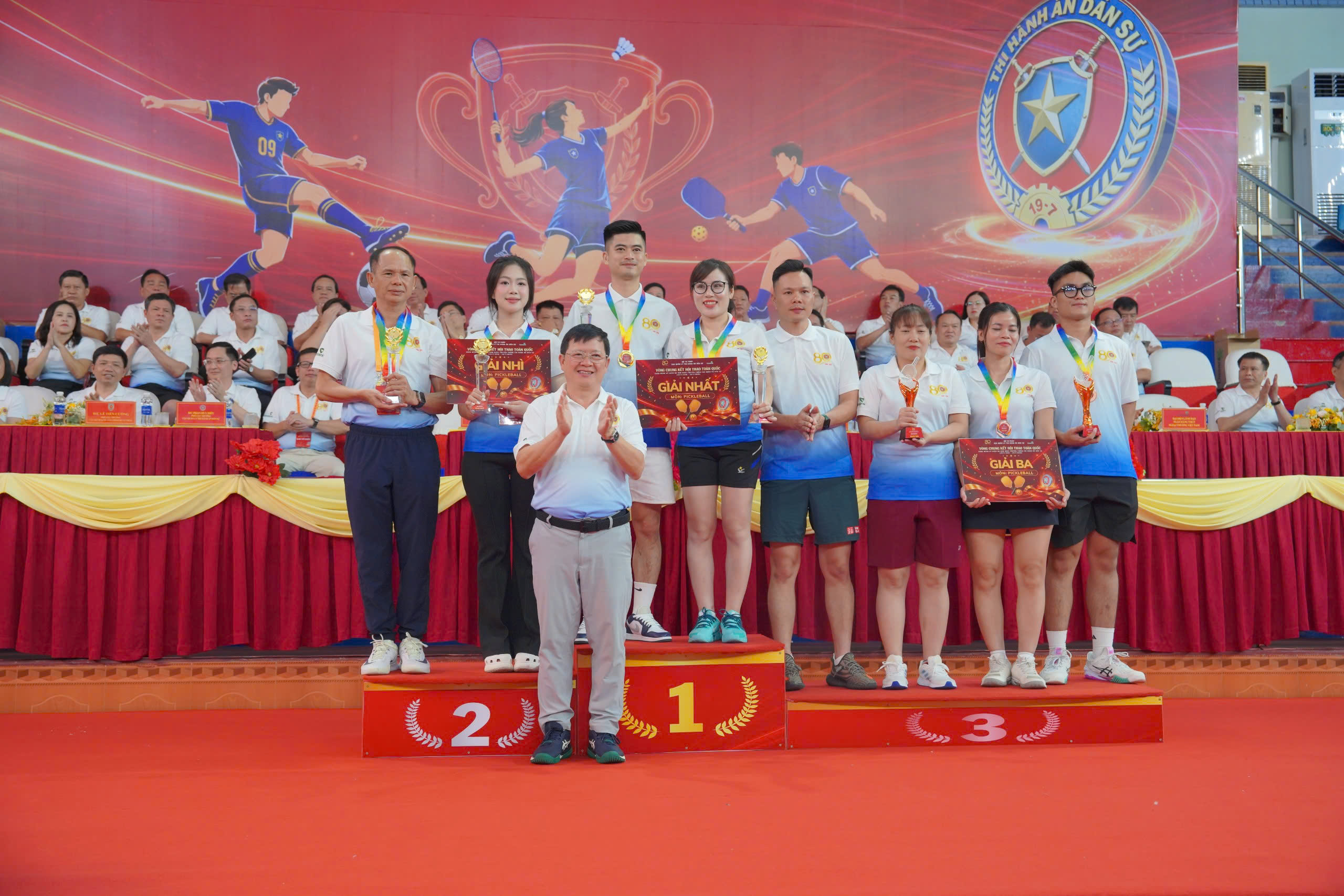 34 tỉnh, thành tranh tài tại hội thao chào mừng 80 năm Thi hành án dân sự - Ảnh 8.