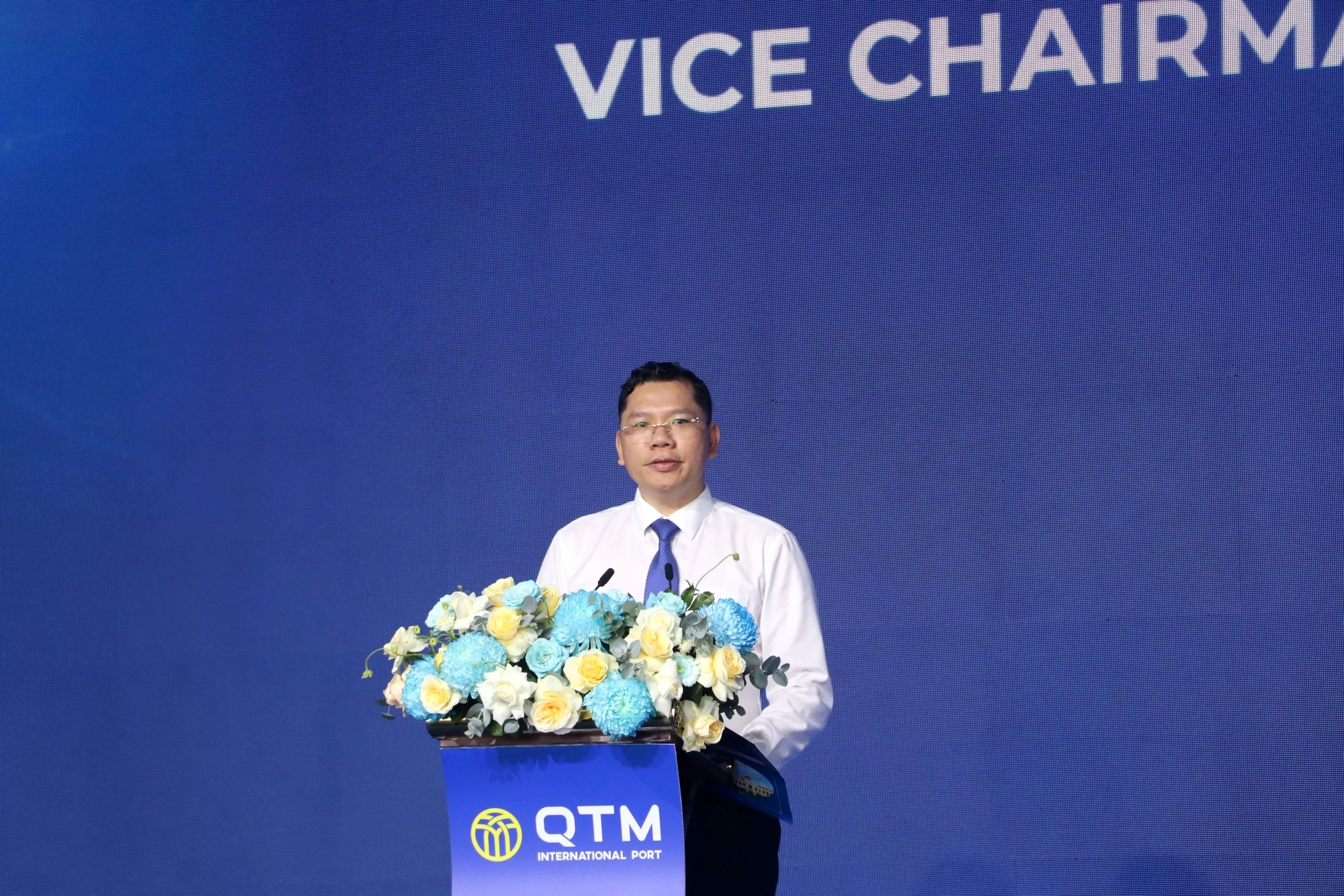TP.HCM động thổ cảng quốc tế QTM quy mô gần 6.900 tỉ đồng ở phường Phú Mỹ - Ảnh 2.