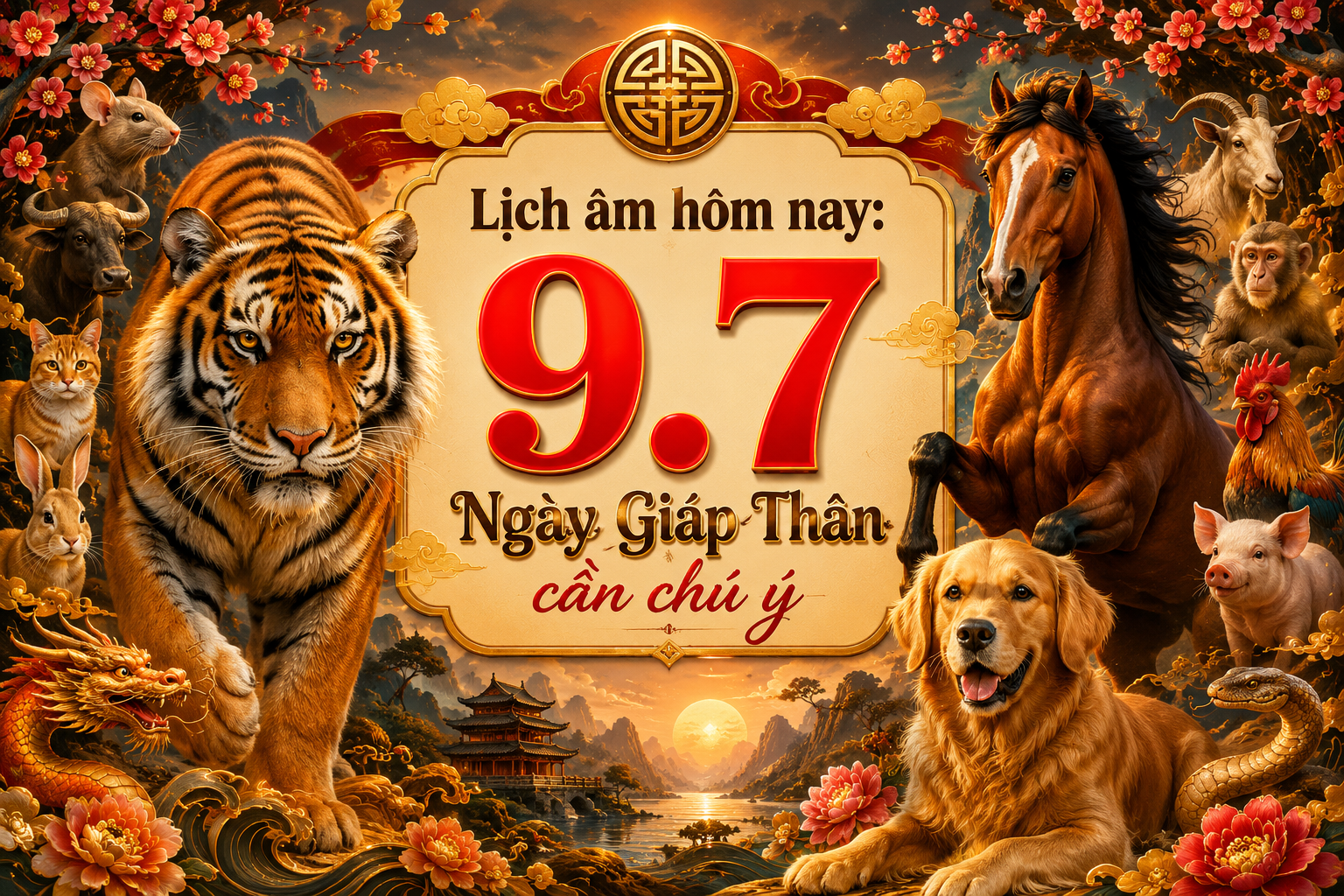 Lịch âm hôm nay 9.7: Dân gian quan niệm hành sự cẩn trọng, cần chú ý gì? - Ảnh 1.