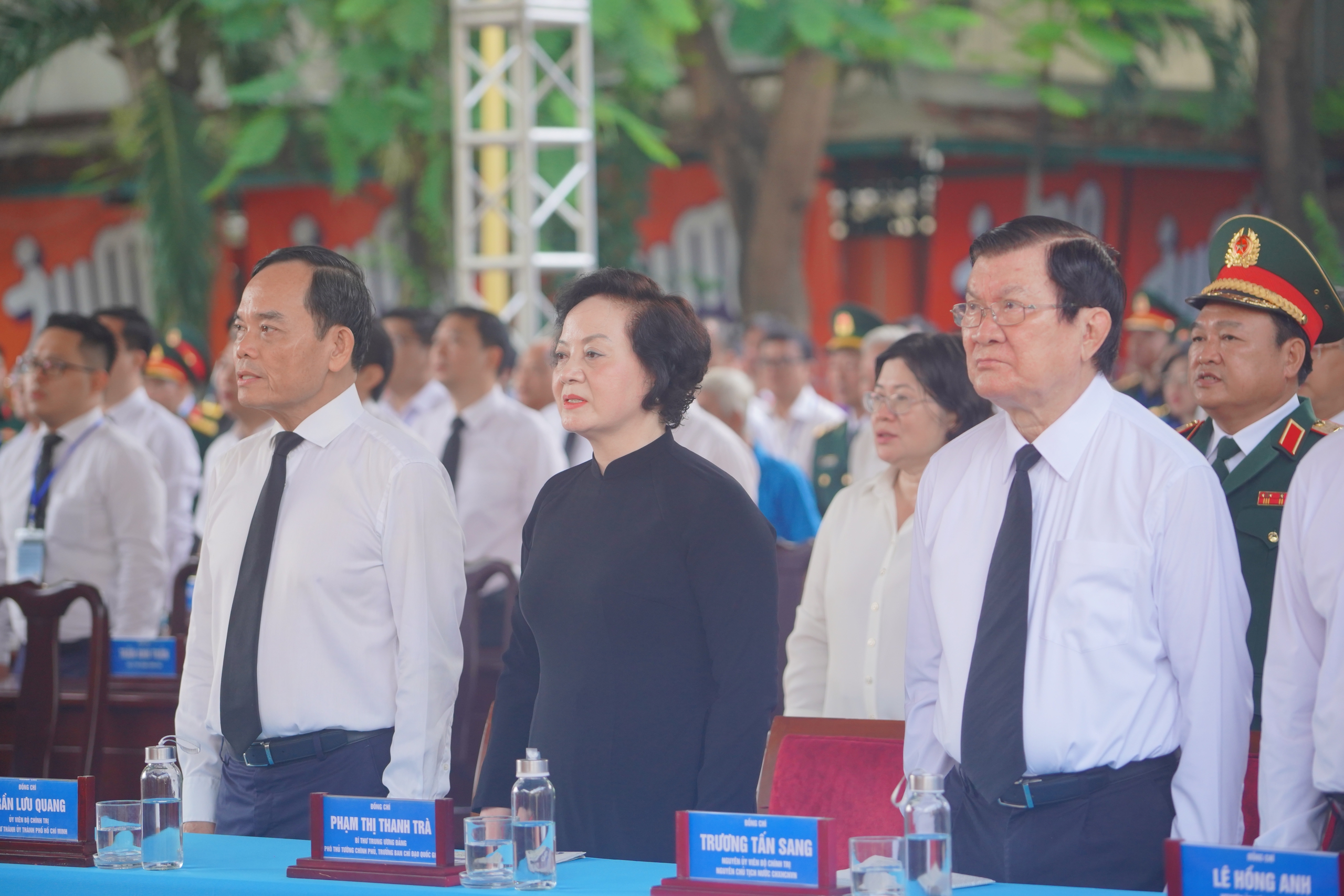 Toàn cảnh lễ triển khai tìm kiếm hài cốt liệt sĩ tại công viên Lê Thị Riêng- Ảnh 5.