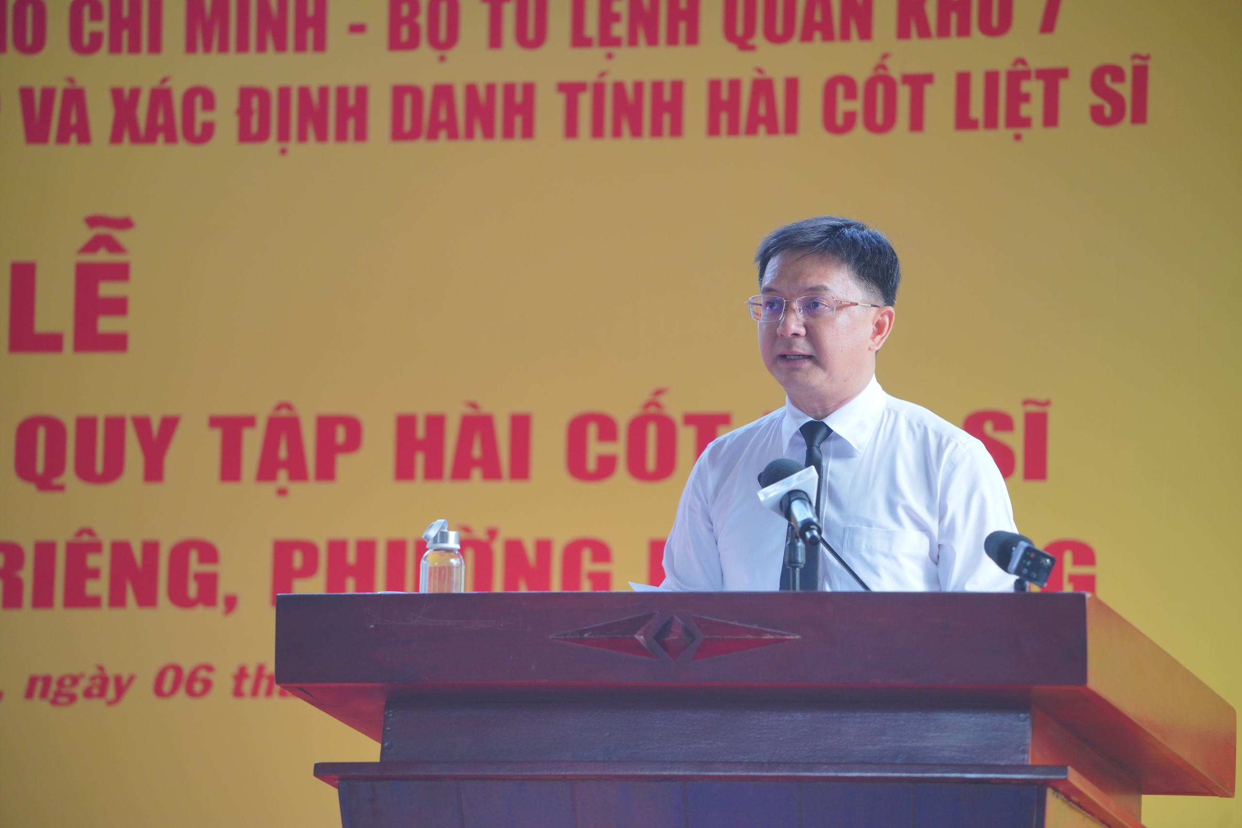 Toàn cảnh lễ triển khai tìm kiếm hài cốt liệt sĩ tại công viên Lê Thị Riêng- Ảnh 8.
