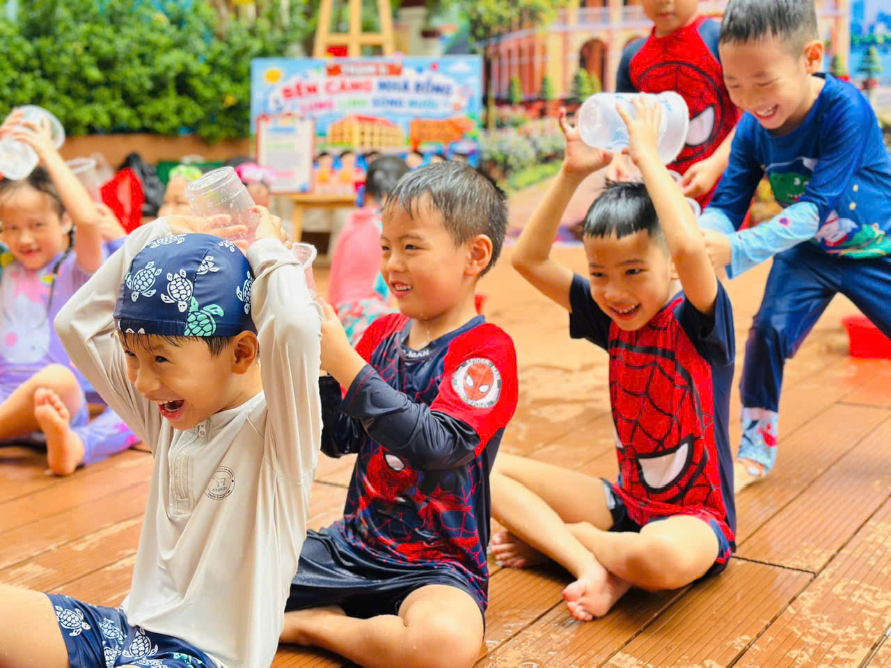 Trẻ mầm non TP.HCM làm gì ở trường trong hè?- Ảnh 11.