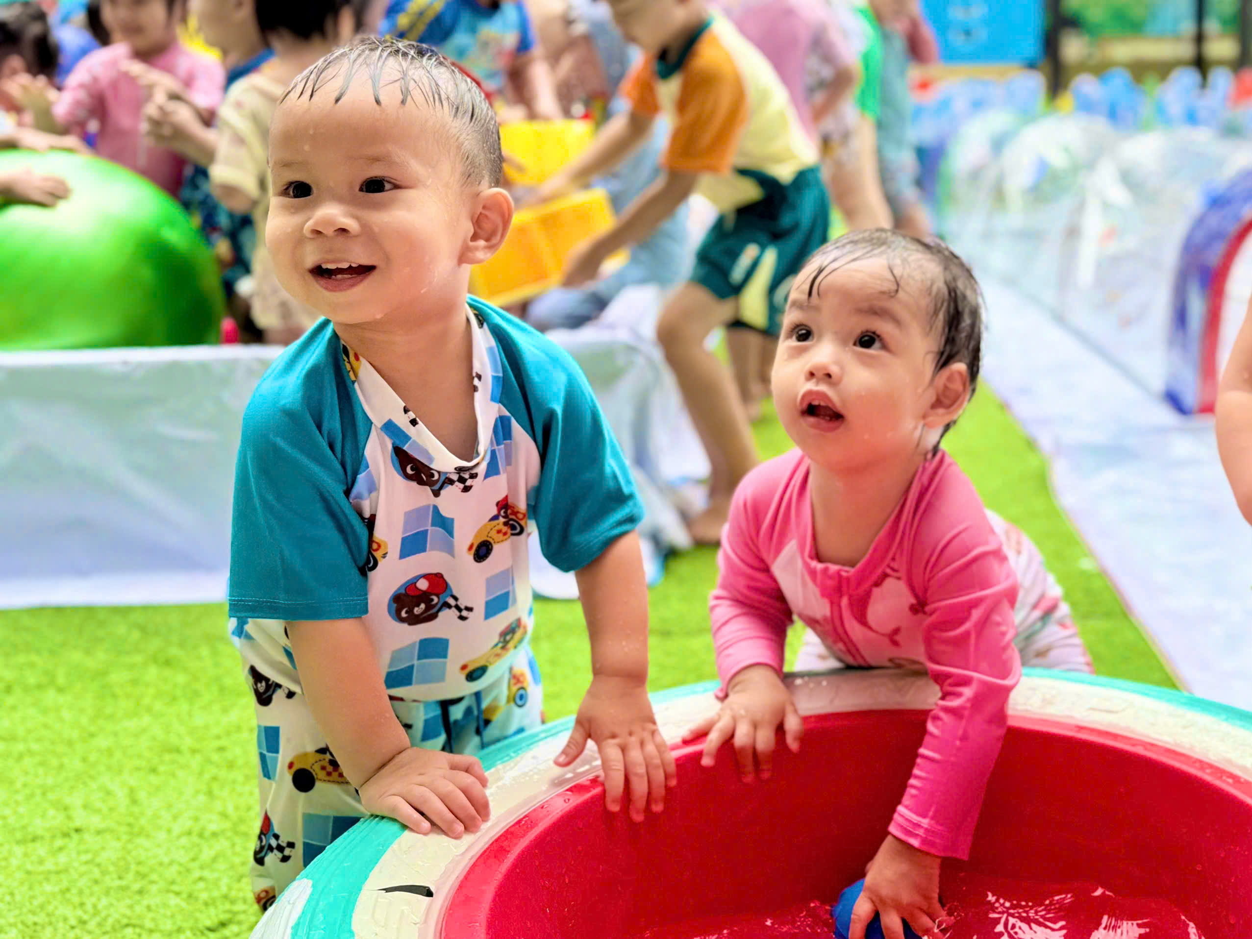 Trẻ mầm non TP.HCM làm gì ở trường trong hè?- Ảnh 15.