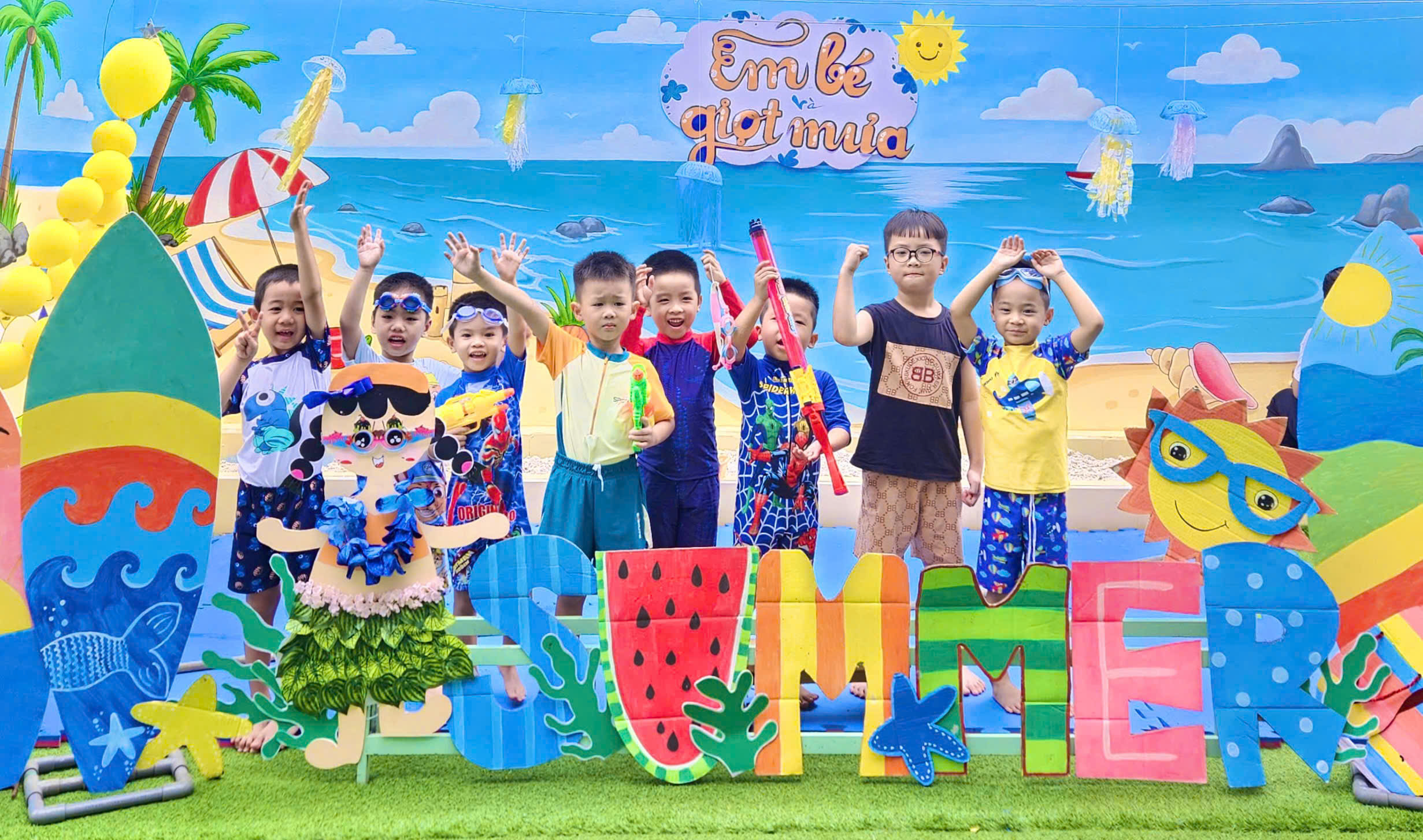 Trẻ mầm non TP.HCM làm gì ở trường trong hè?- Ảnh 18.