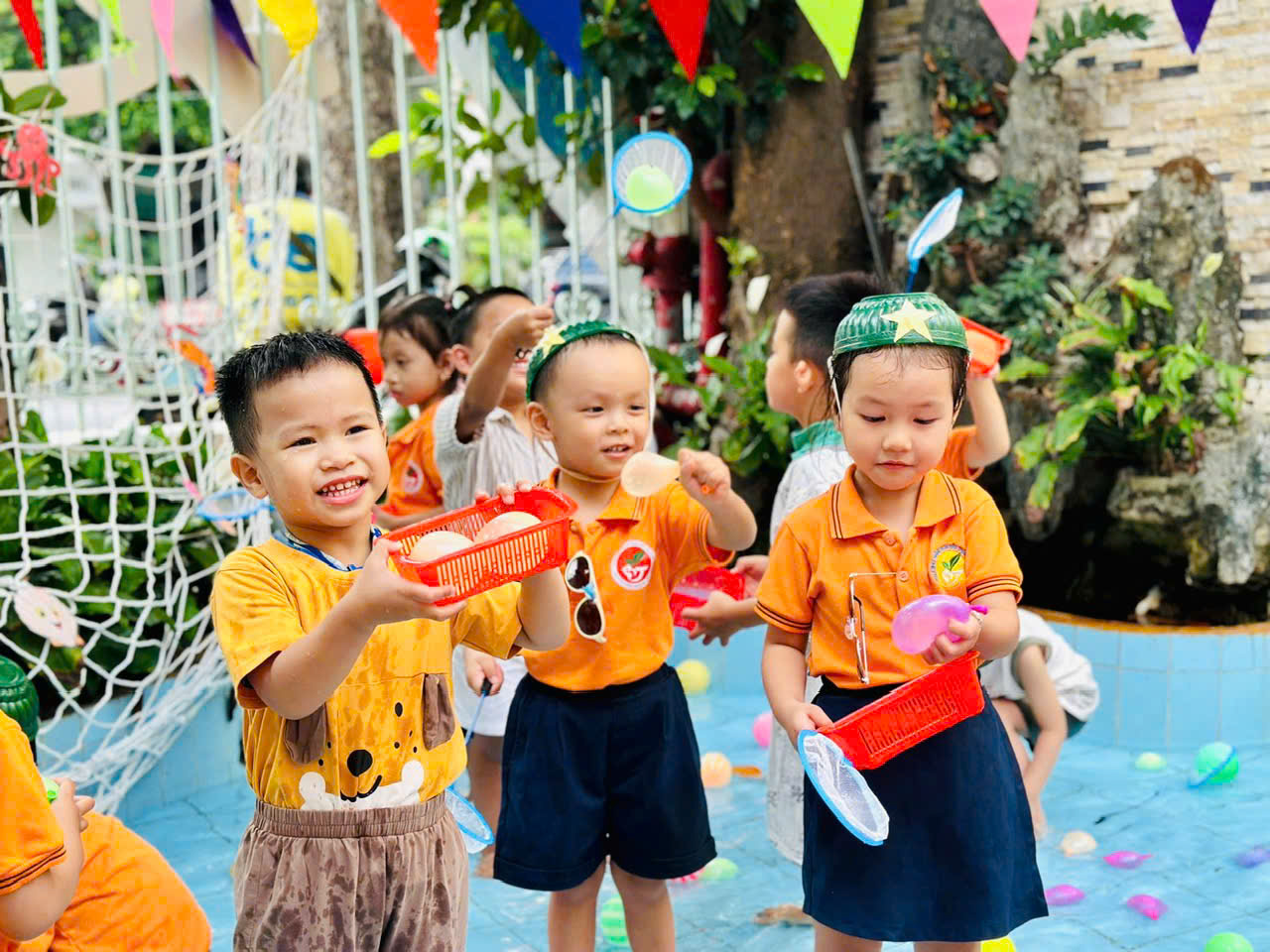 Trẻ mầm non TP.HCM làm gì ở trường trong hè?- Ảnh 12.