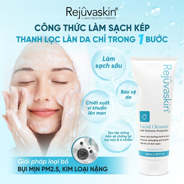 Tại sao sữa rửa mặt Rejuvaskin Facial Cleanser lại nằm trong top b&aacute;n chạy tr&ecirc;n TikTok? - Ảnh 5.