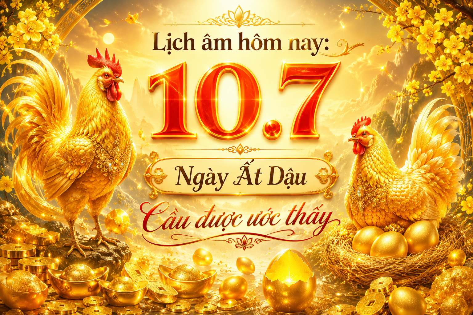 Lịch âm hôm nay dân gian quan niệm 'cầu được ước thấy', dương lịch có ngày lạ - Ảnh 1.