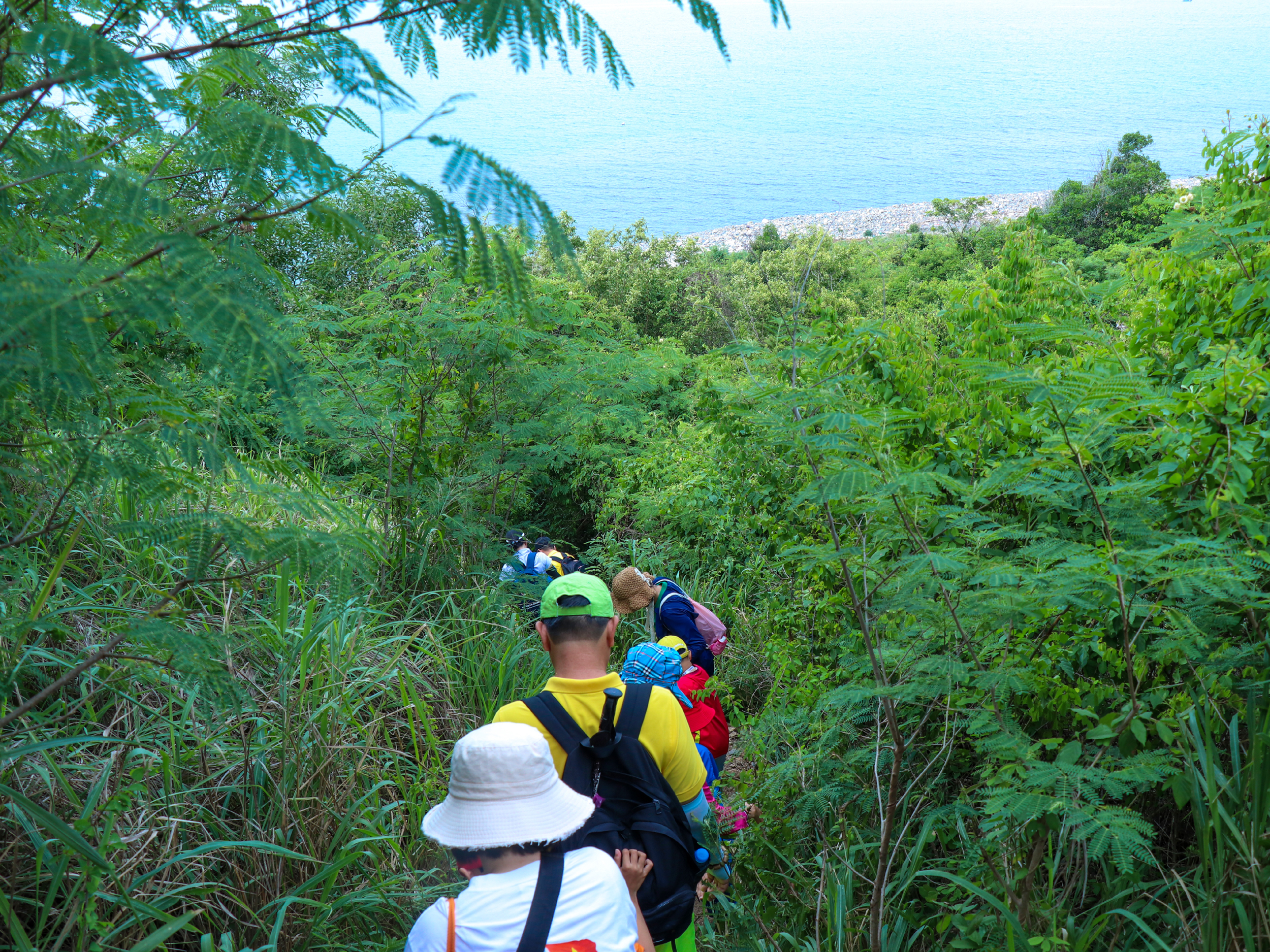 Đến Nha Trang, khám phá bãi biển không có cát dưới đèo Lương Sơn - Ảnh 2.