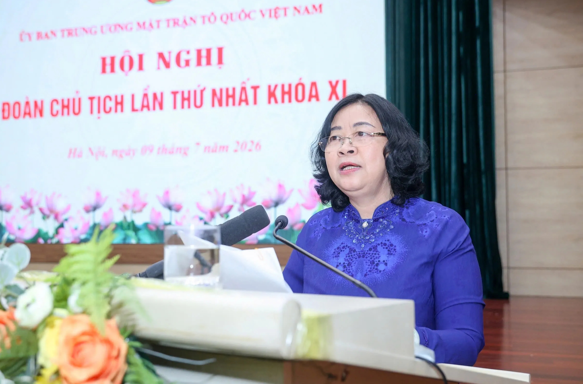 Mặt trận Tổ quốc lấy niềm tin của nhân dân làm thước đo hoạt động - Ảnh 1.