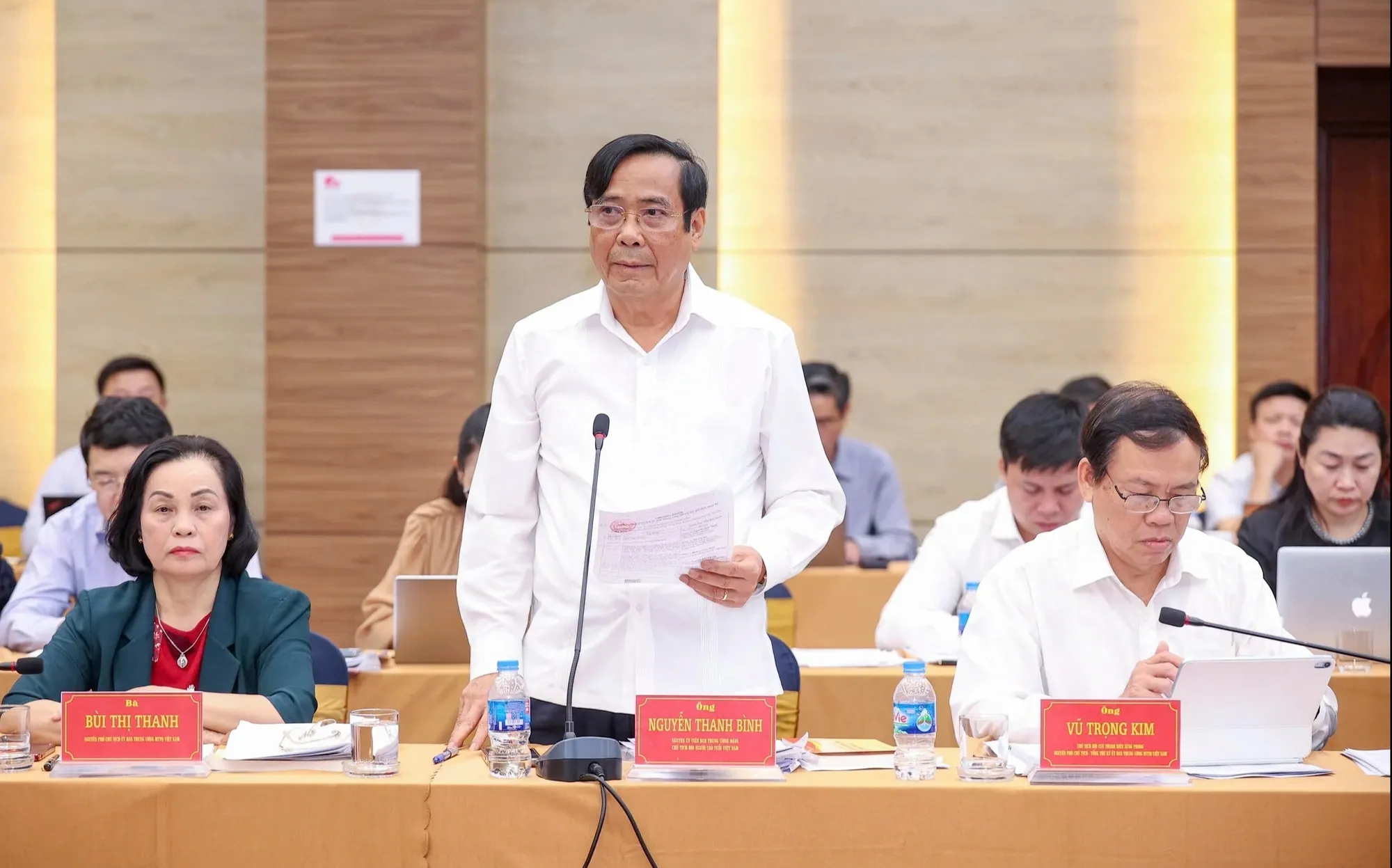 Mặt trận Tổ quốc lấy niềm tin của nhân dân làm thước đo hoạt động - Ảnh 3.