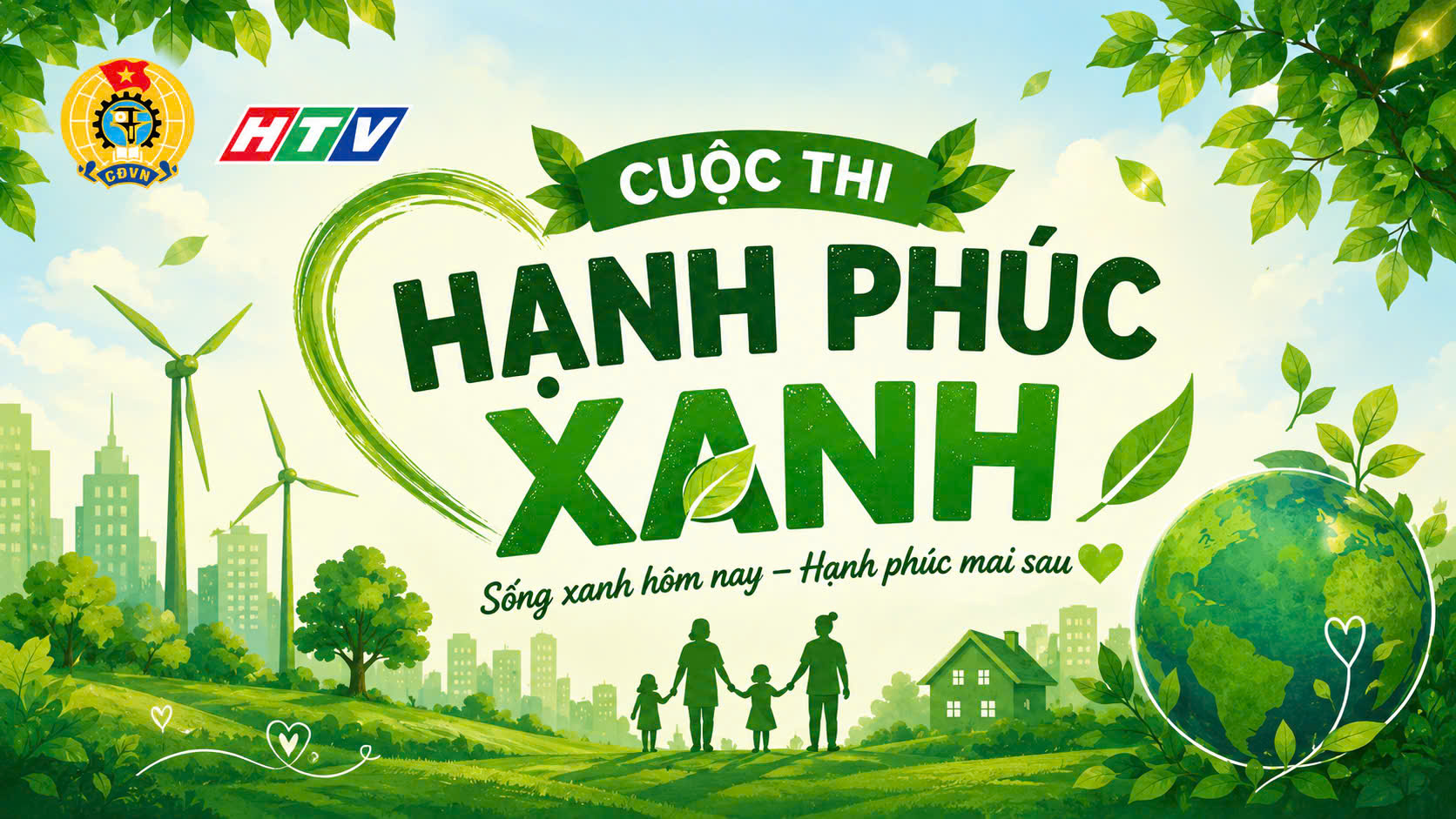 HTV tổ chức sự kiện ‘Hạnh phúc Xanh - Vì một tương lai xanh’ - Ảnh 1.