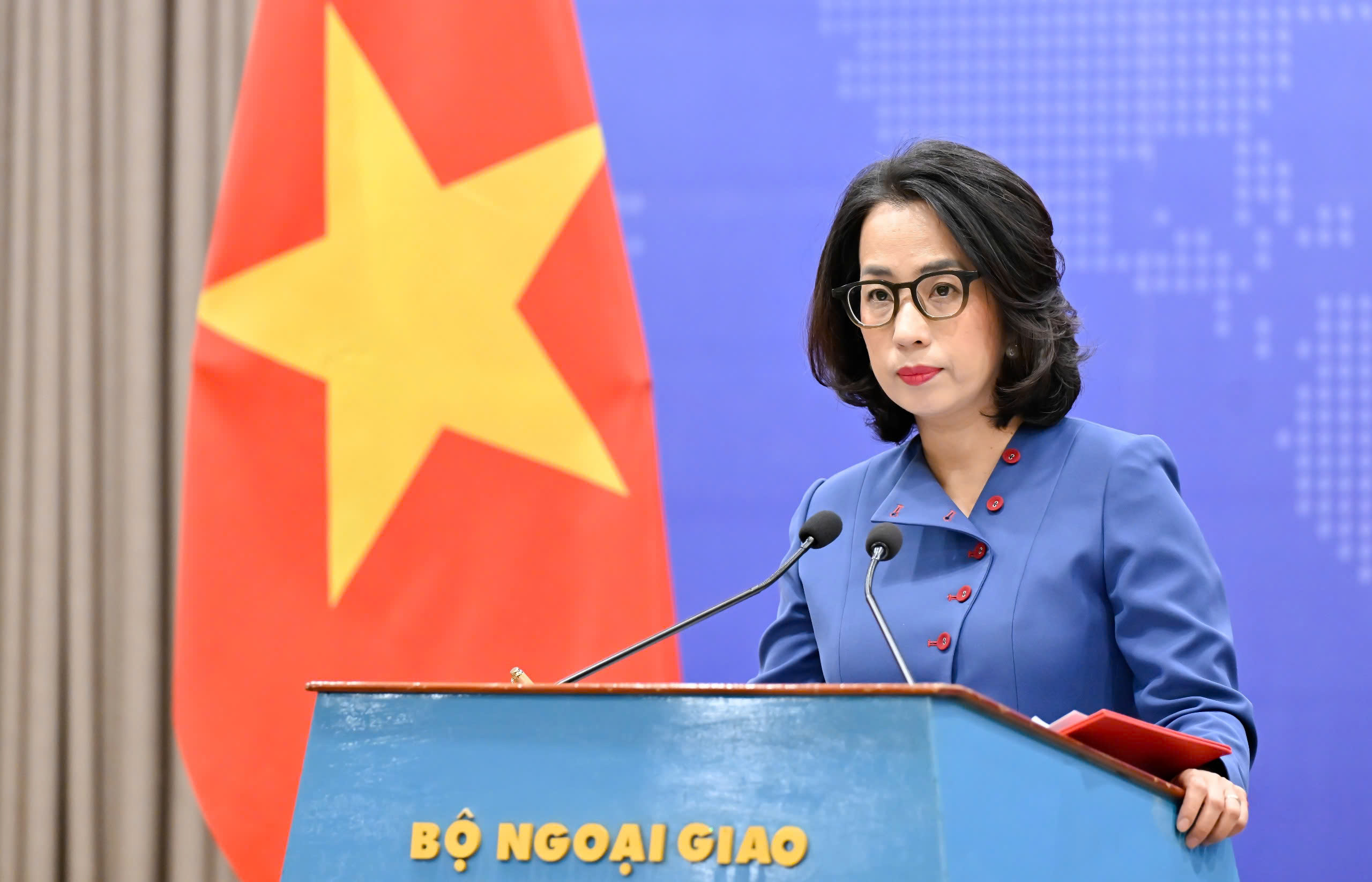 Bộ Ngoại giao thông tin về Việt Nam - EFTA và tình hình lũ lụt Trung Quốc - Ảnh 1.