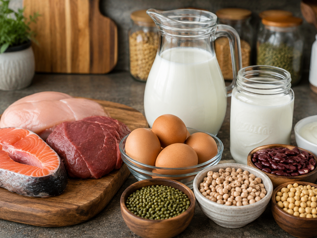 4 dấu hiệu cơ thể đang thiếu protein dù vẫn ăn đủ no - Ảnh 1.