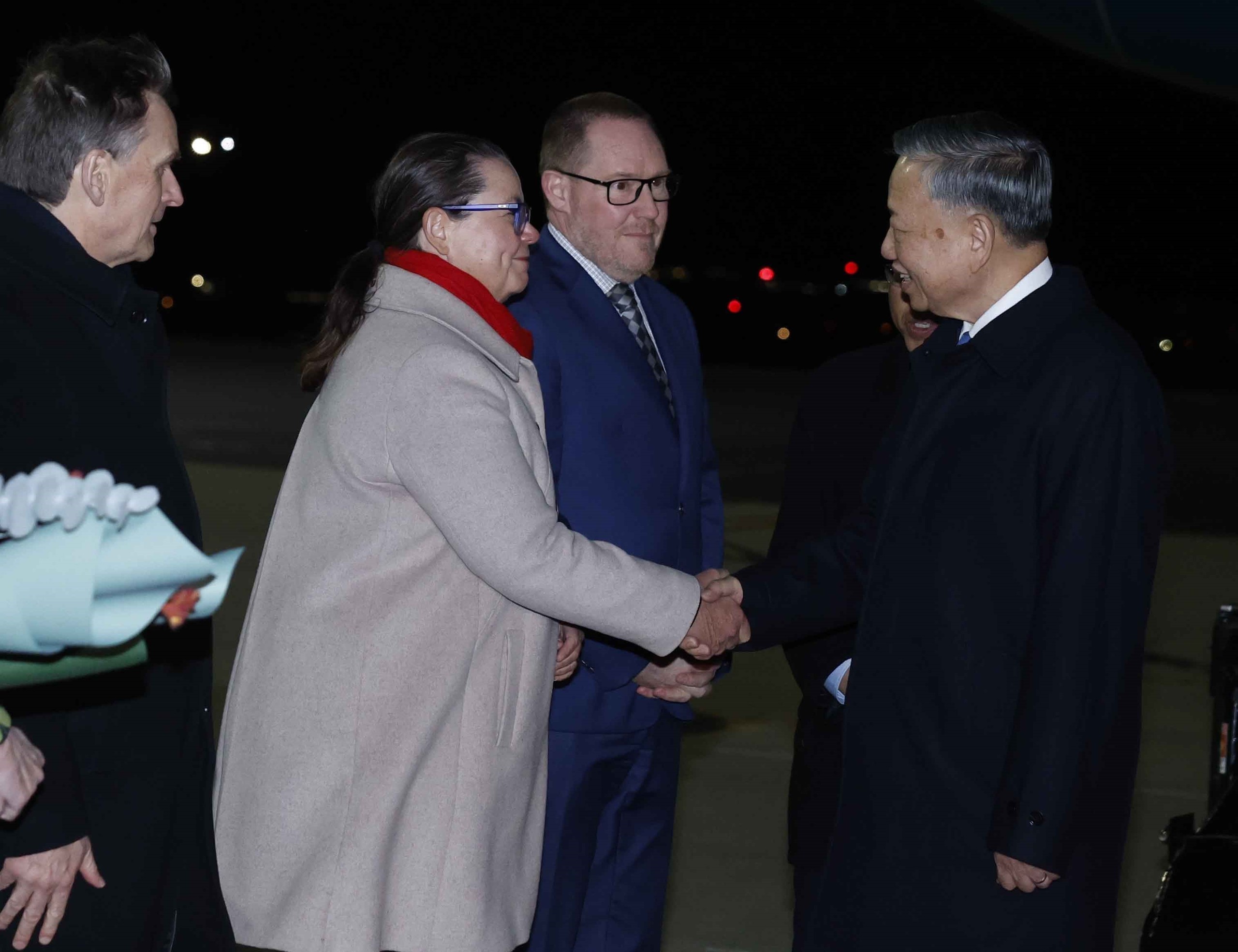 Tổng Bí thư, Chủ tịch nước Tô Lâm đến thủ đô Canberra, tiếp tục chuyến thăm Úc- Ảnh 1.