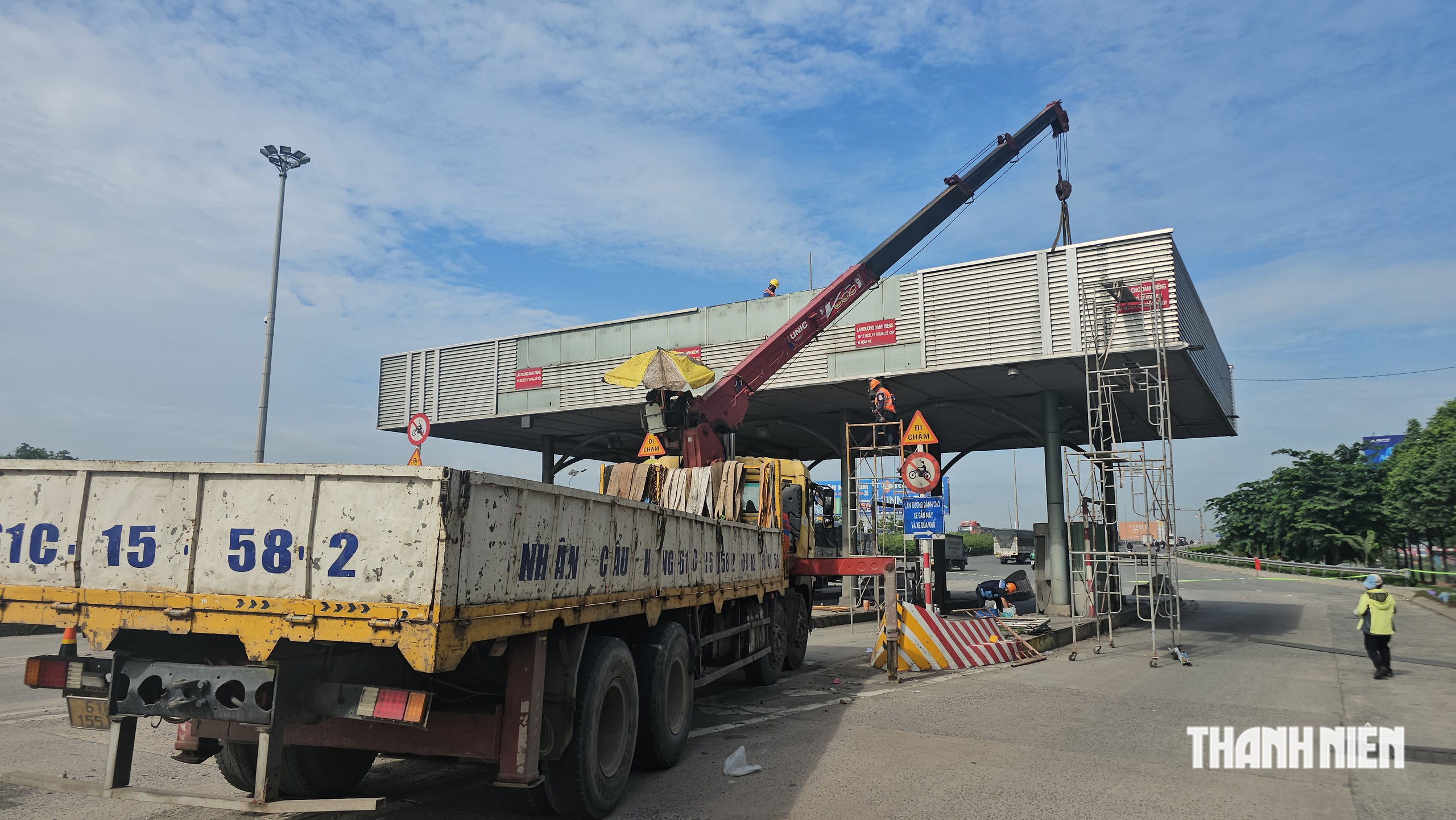 Chính thức tháo dỡ trạm thu phí cầu Đồng Nai- Ảnh 4.