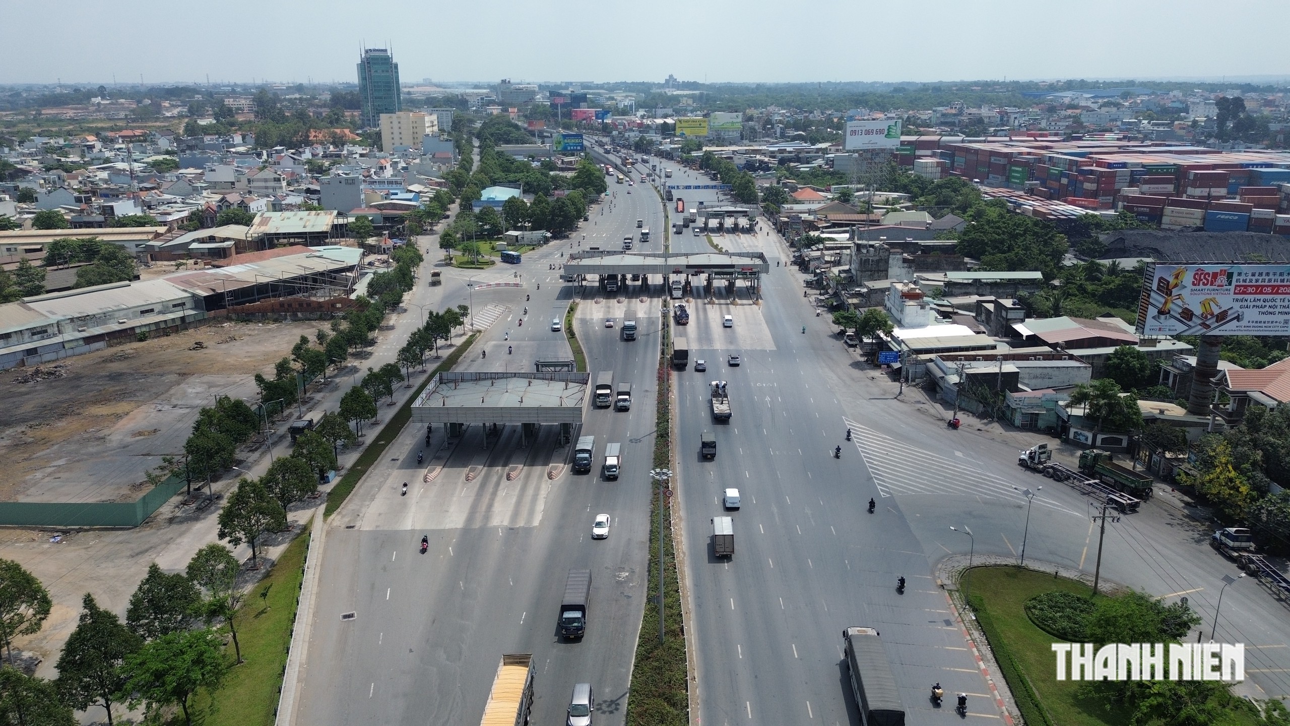 Chính thức tháo dỡ trạm thu phí cầu Đồng Nai- Ảnh 2.