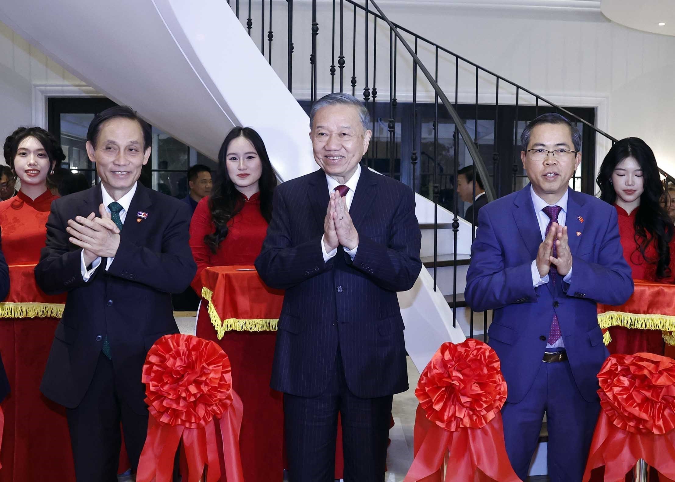 Tổng Bí thư, Chủ tịch nước Tô Lâm gặp gỡ cộng đồng người Việt Nam tại Úc- Ảnh 1.