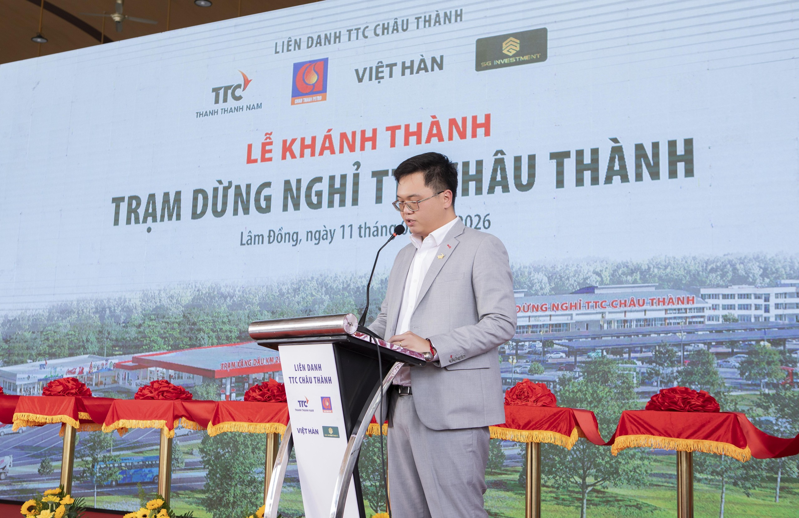Khánh thành Trạm dừng nghỉ TTC Châu Thành trên cao tốc Vĩnh Hảo - Phan Thiết - Ảnh 3.