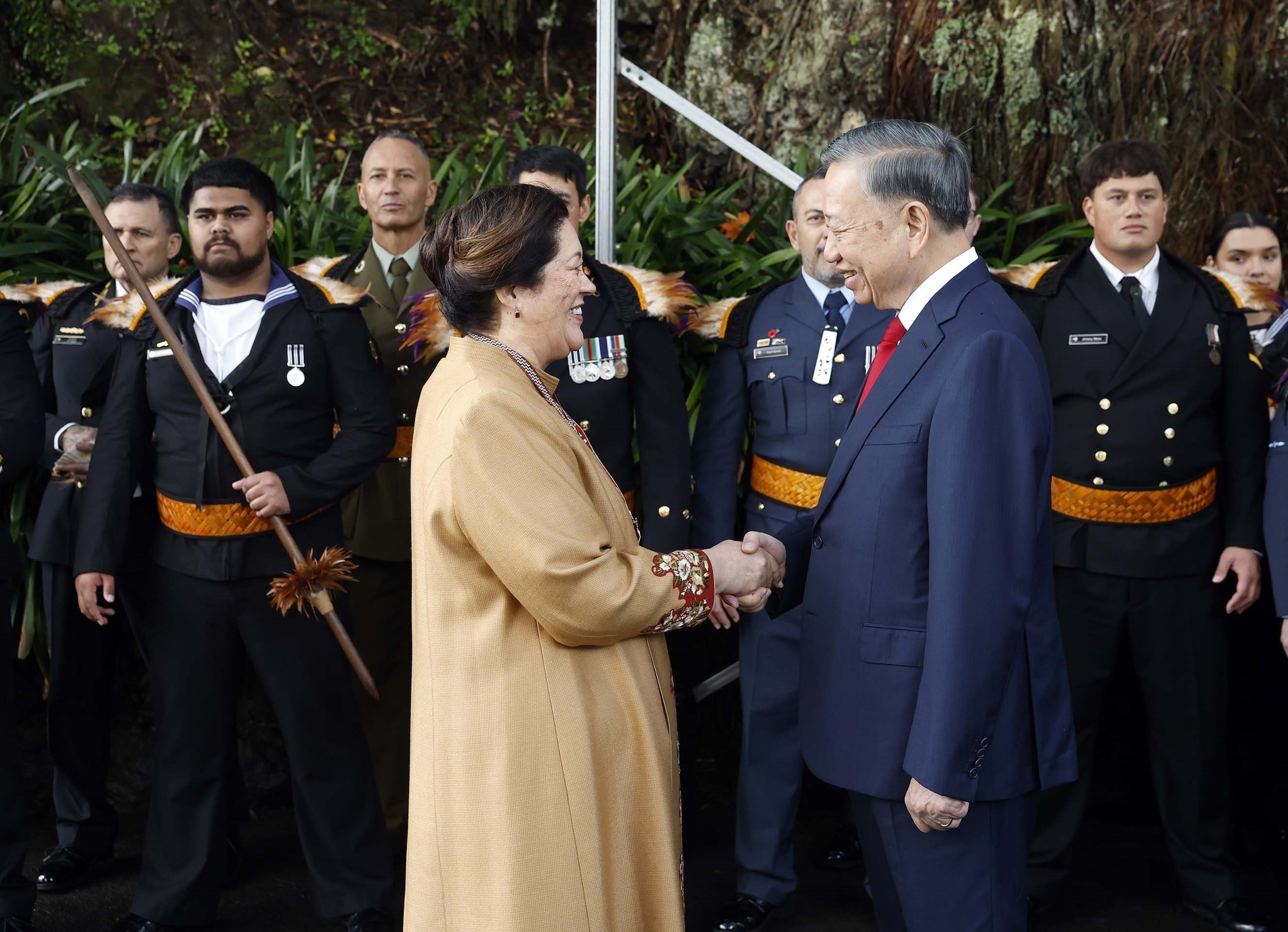 Lễ đ&oacute;n Tổng B&iacute; thư, Chủ tịch nước T&ocirc; L&acirc;m thăm New Zealand- Ảnh 3.