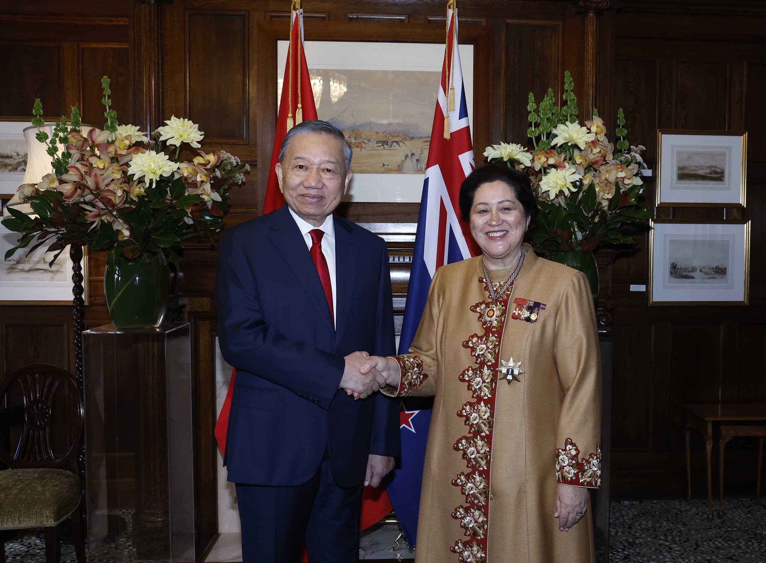 Toàn quyền New Zealand dẫn thơ Chế Lan Viên nói về tình cảm của người Việt Nam- Ảnh 1.