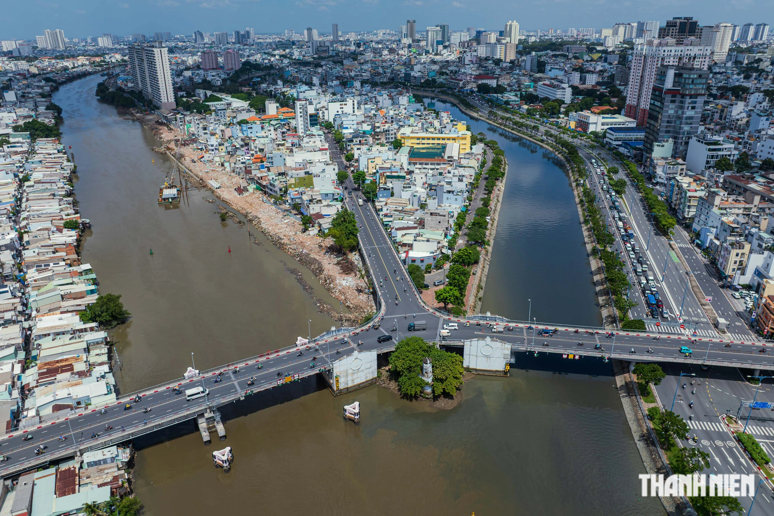 Toàn cảnh bờ nam kênh Đôi ở TP.HCM trước 4 dự án gần 50.000 tỉ đồng - Ảnh 5.