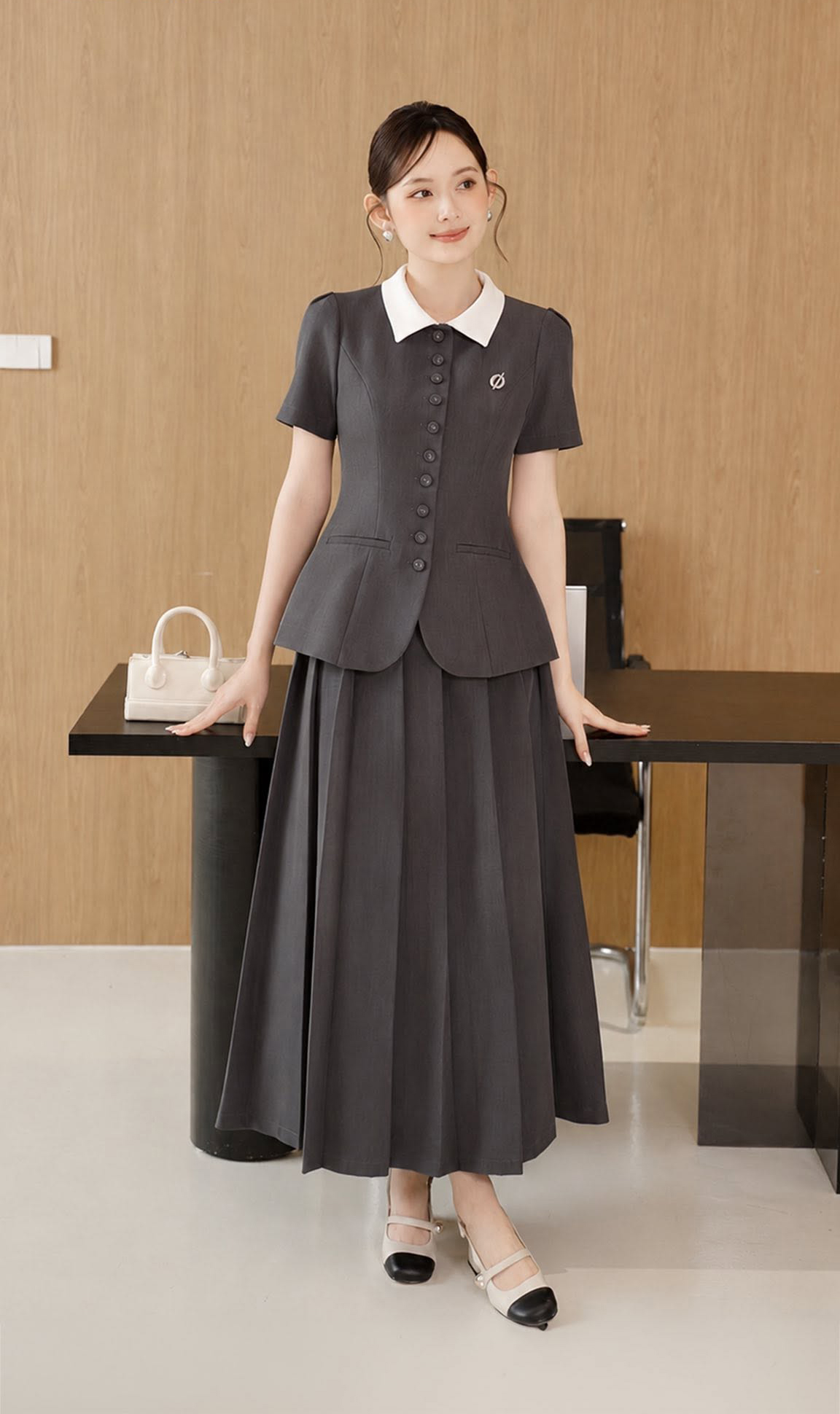 Blazer ngắn tay, chiếc áo khoác hợp mọi phong cách lúc giao mùa - Ảnh 8.