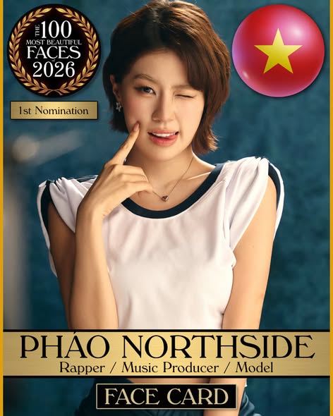 Rapper Pháo được đề cử gương mặt đẹp nhất thế giới- Ảnh 1.