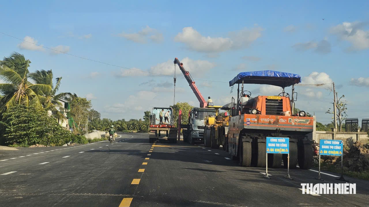 Bất an với con đường ngàn tỉ đang thi công, vật liệu ngổn ngang ở Vĩnh Long- Ảnh 3.