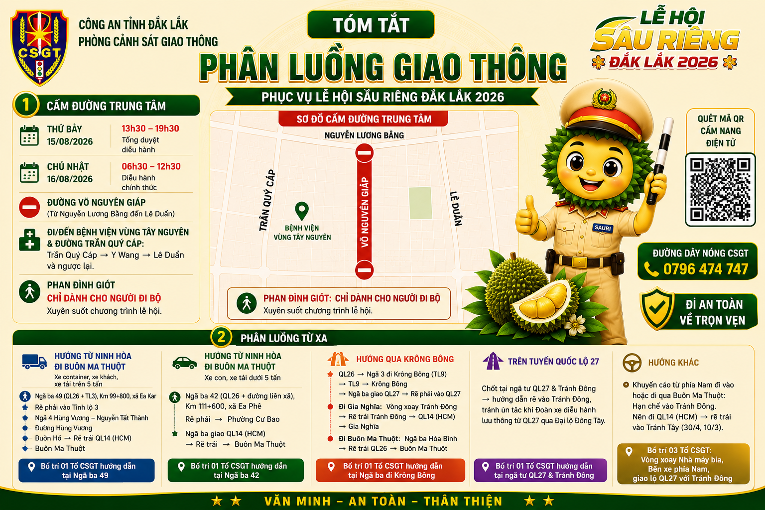 Quốc lộ kẹt cứng do xe chở sầu riêng- Ảnh 8.