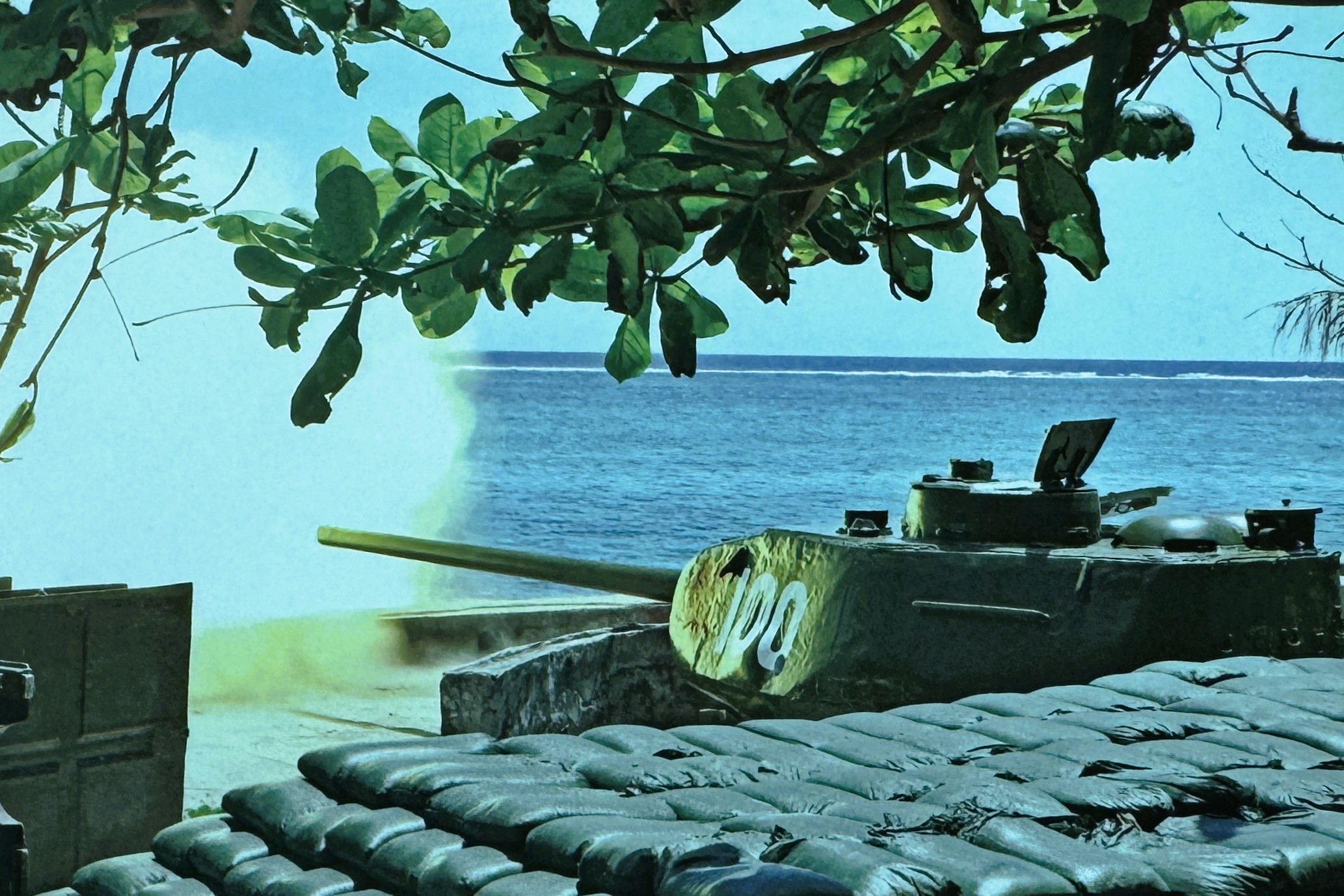 Xe tăng T-34 bảo vệ chủ quyền biển đảo- Ảnh 6.