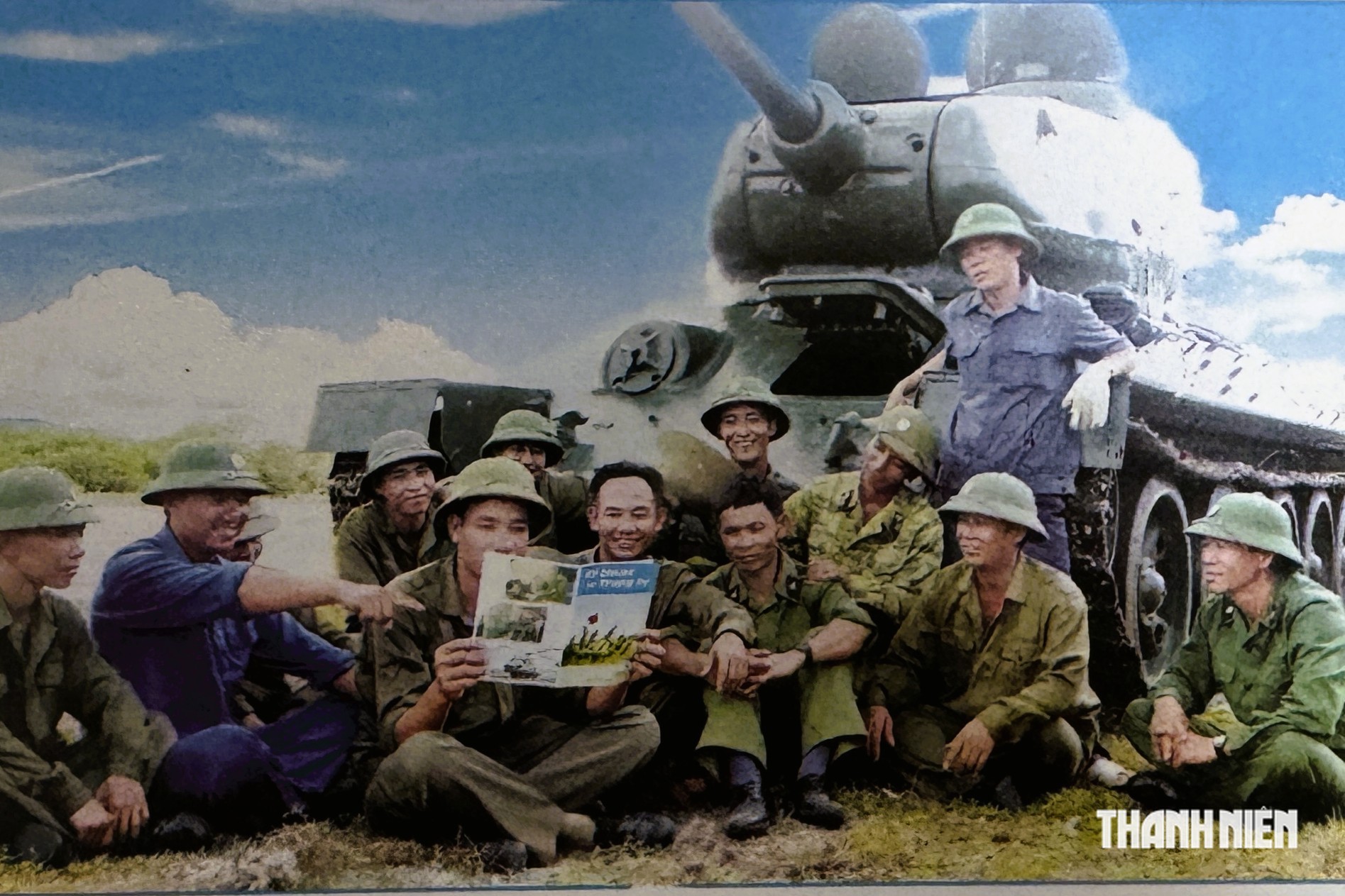 Xe tăng T-34 bảo vệ chủ quyền biển đảo- Ảnh 8.