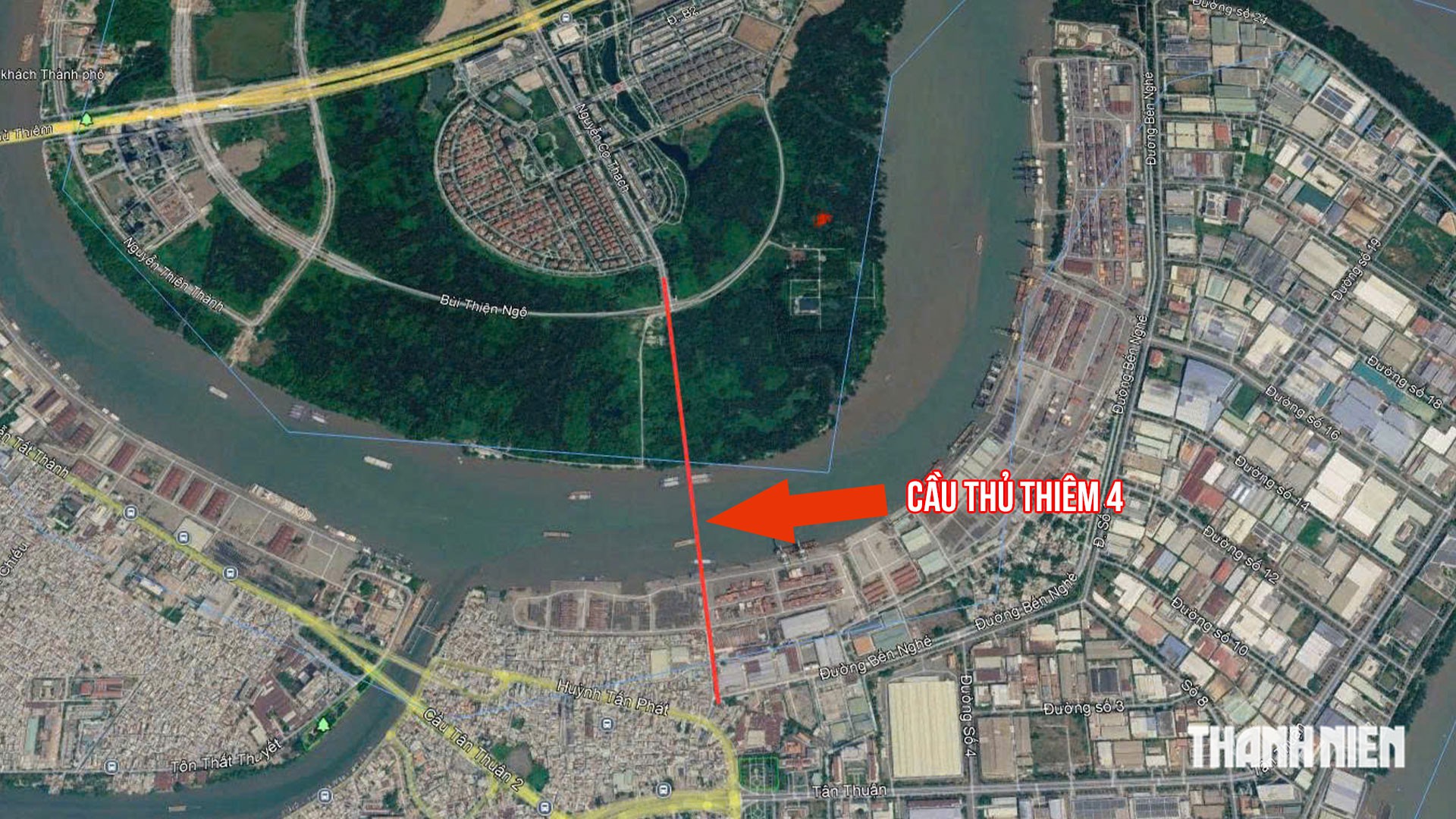 C&aacute;ch một con s&ocirc;ng, phải chạy v&ograve;ng cả tiếng: Người d&acirc;n TP.HCM chờ ng&agrave;y c&acirc;y cầu - Ảnh 1.