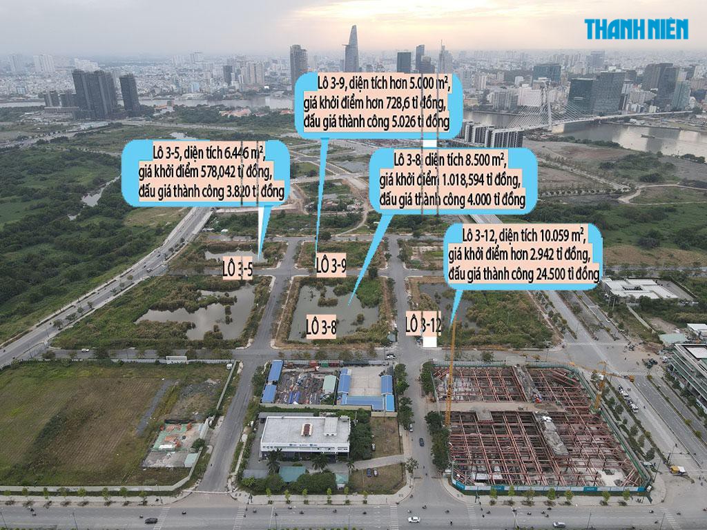 Sắp đấu giá lại lô 'đất vàng' Thủ Thiêm- Ảnh 1.