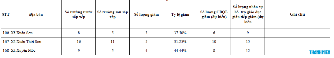 TP.HCM công bố dự kiến số lượng hiệu trưởng, hiệu phó, nhân viên giảm sau sắp xếp - Ảnh 9.