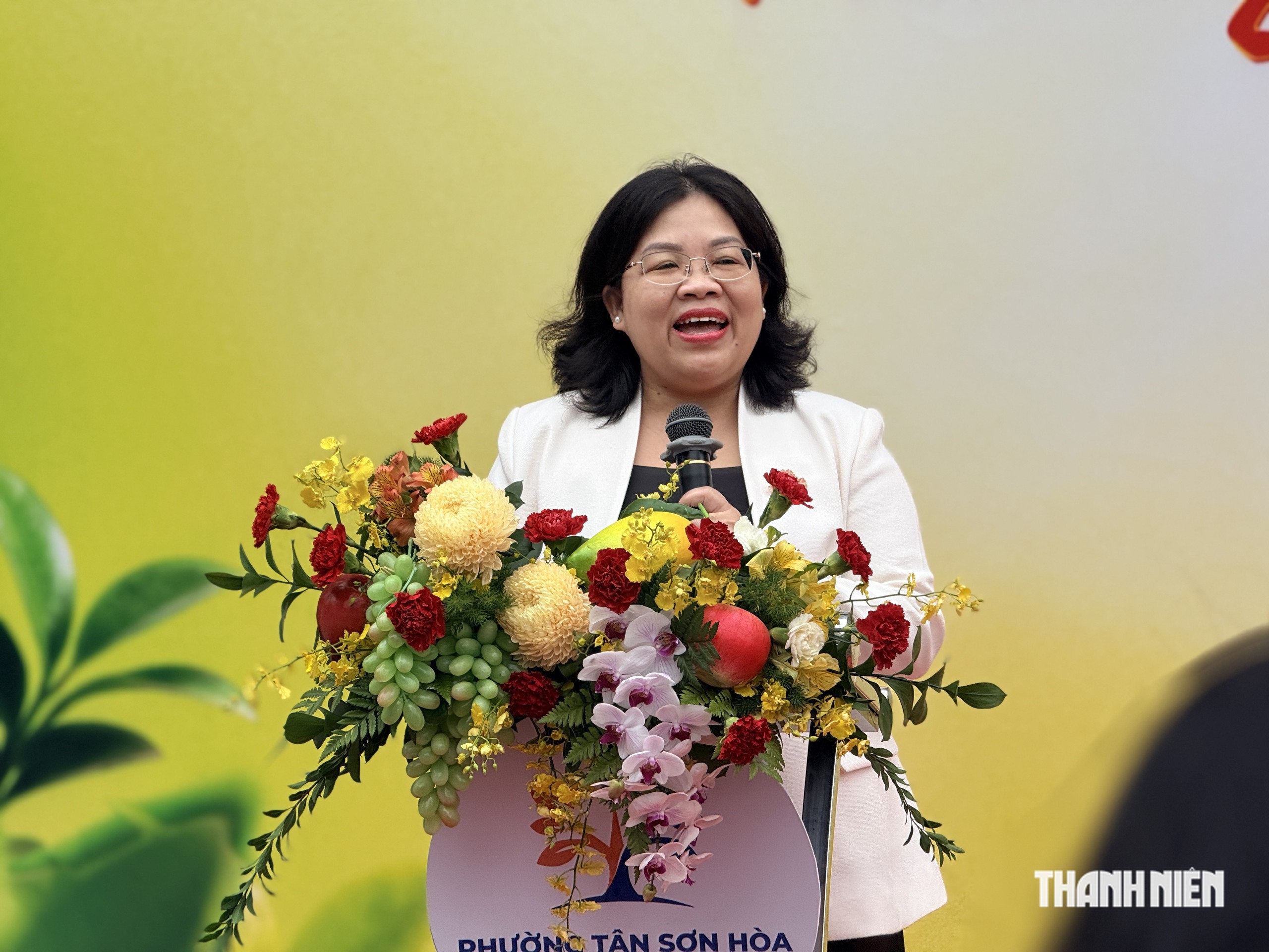 Gian hàng đặc biệt ở lễ hội trái cây gần sân bay Tân Sơn Nhất - Ảnh 14.