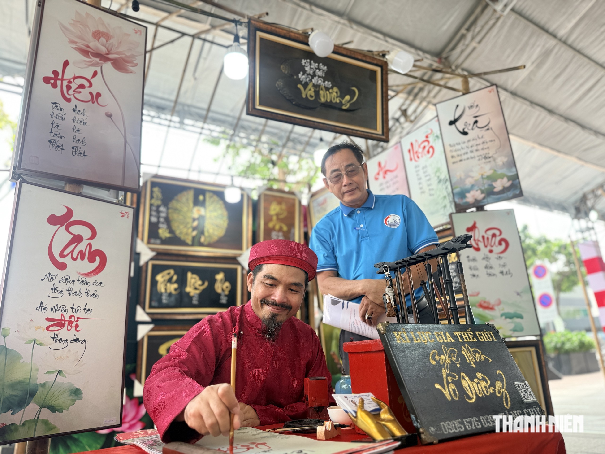 Gian hàng đặc biệt ở lễ hội trái cây gần sân bay Tân Sơn Nhất - Ảnh 10.