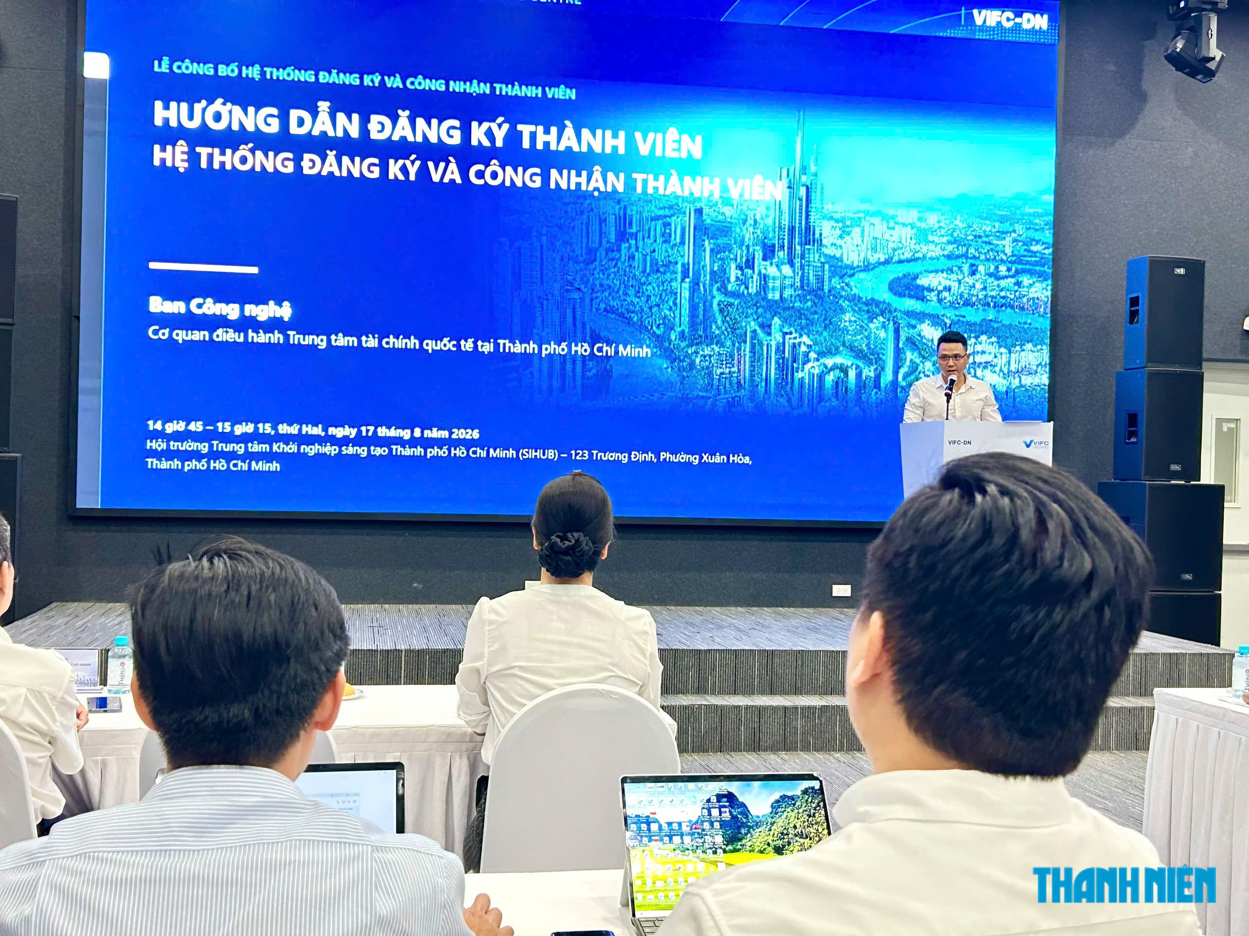Ra mắt Hệ thống đăng ký thành viên tại Trung tâm tài chính quốc tế- Ảnh 1.