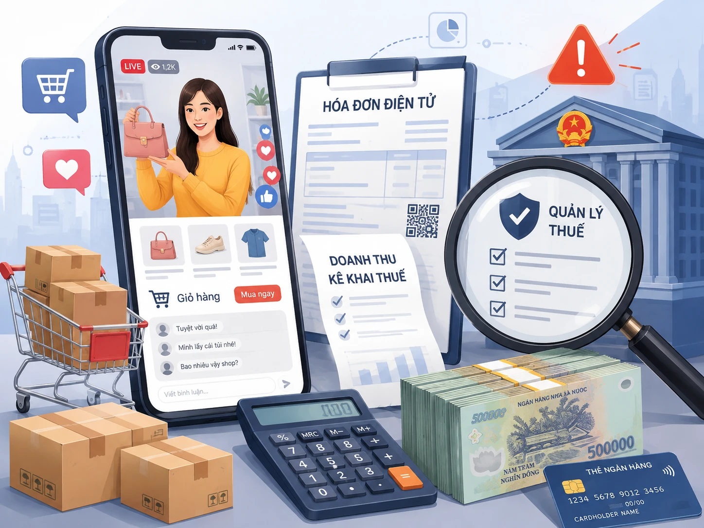 Rủi ro pháp lý khi kinh doanh trên mạng- Ảnh 1.