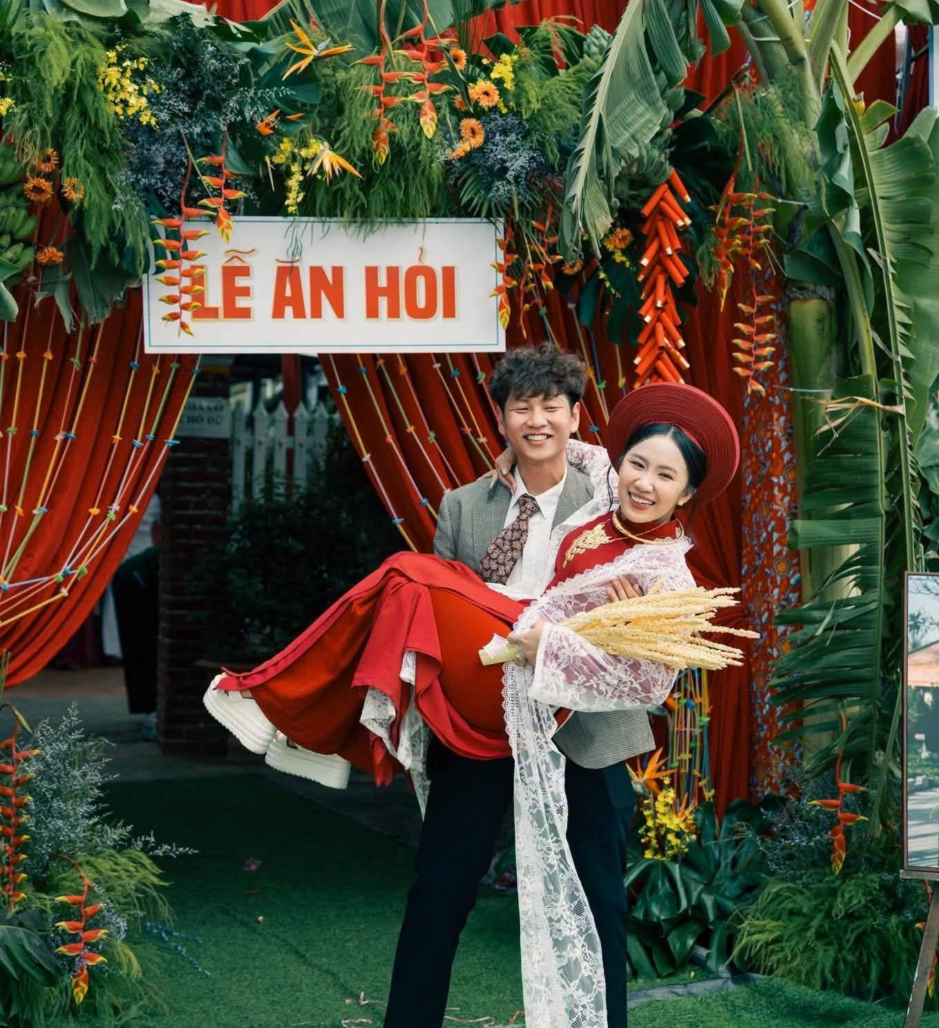 Cặp đôi chặt tre, chặt chuối, hái hoa dừa làm đám hỏi Nam Bộ xưa- Ảnh 5.