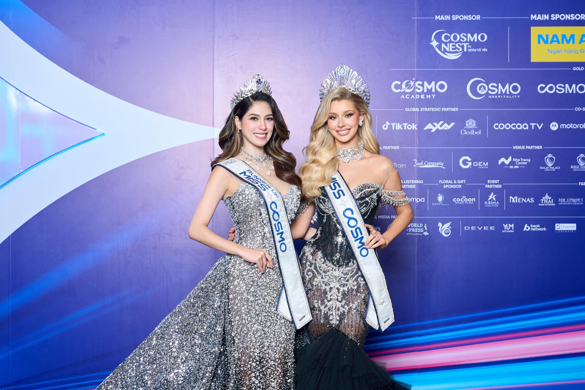 Cẩm Ly đọ vẻ gợi cảm cùng loạt đối thủ, tiết lộ tham vọng tại Miss Cosmo - Ảnh 9.